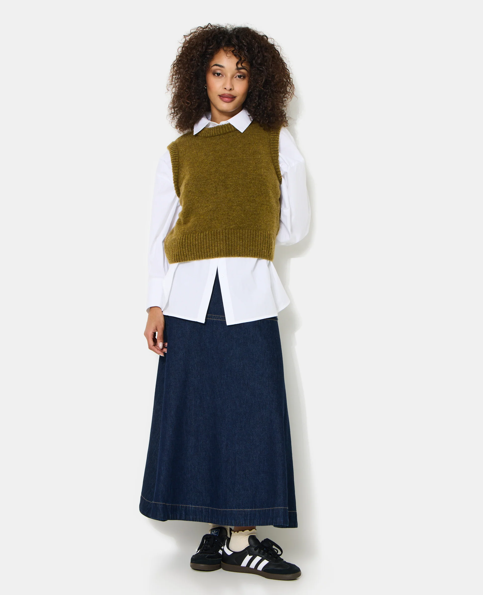 Pull sans manches avec laine - Image 3