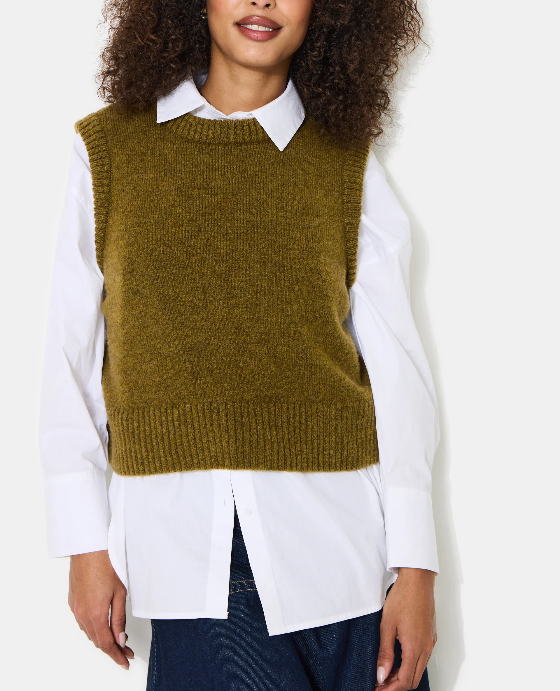 Pull sans manches avec laine - Image 7