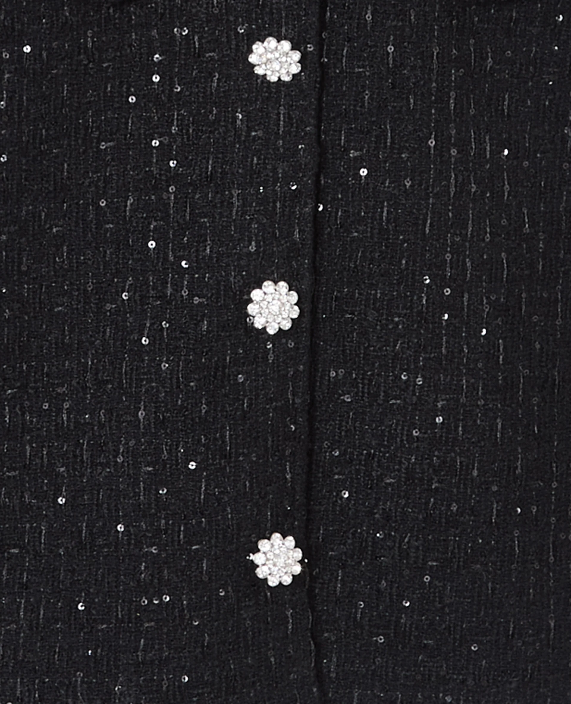 Robe chasuble en tweed avec sequins - Image 7