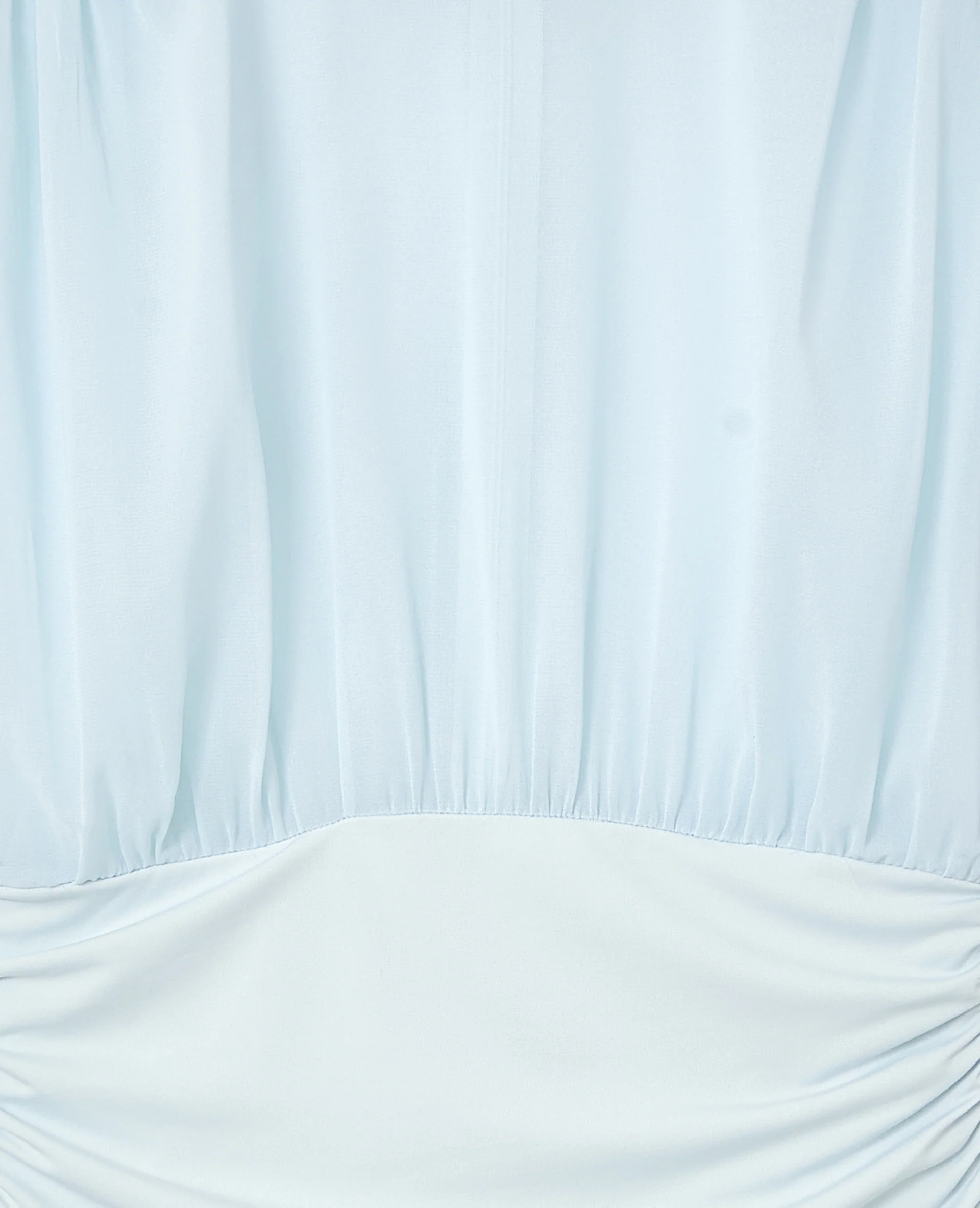 Robe courte avec fronces et volants - Image 7