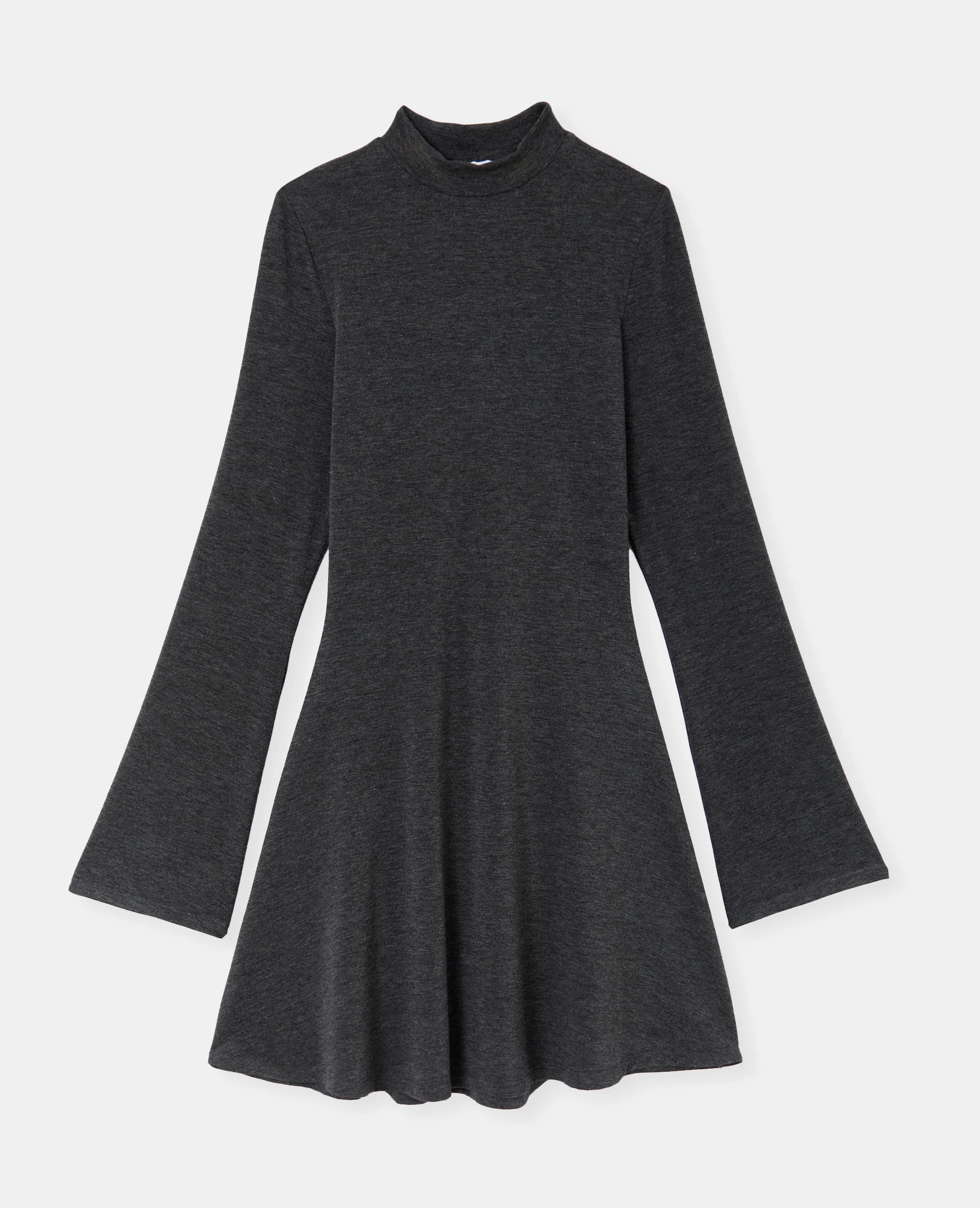 Robe courte patineuse avec manches flare - Image 4