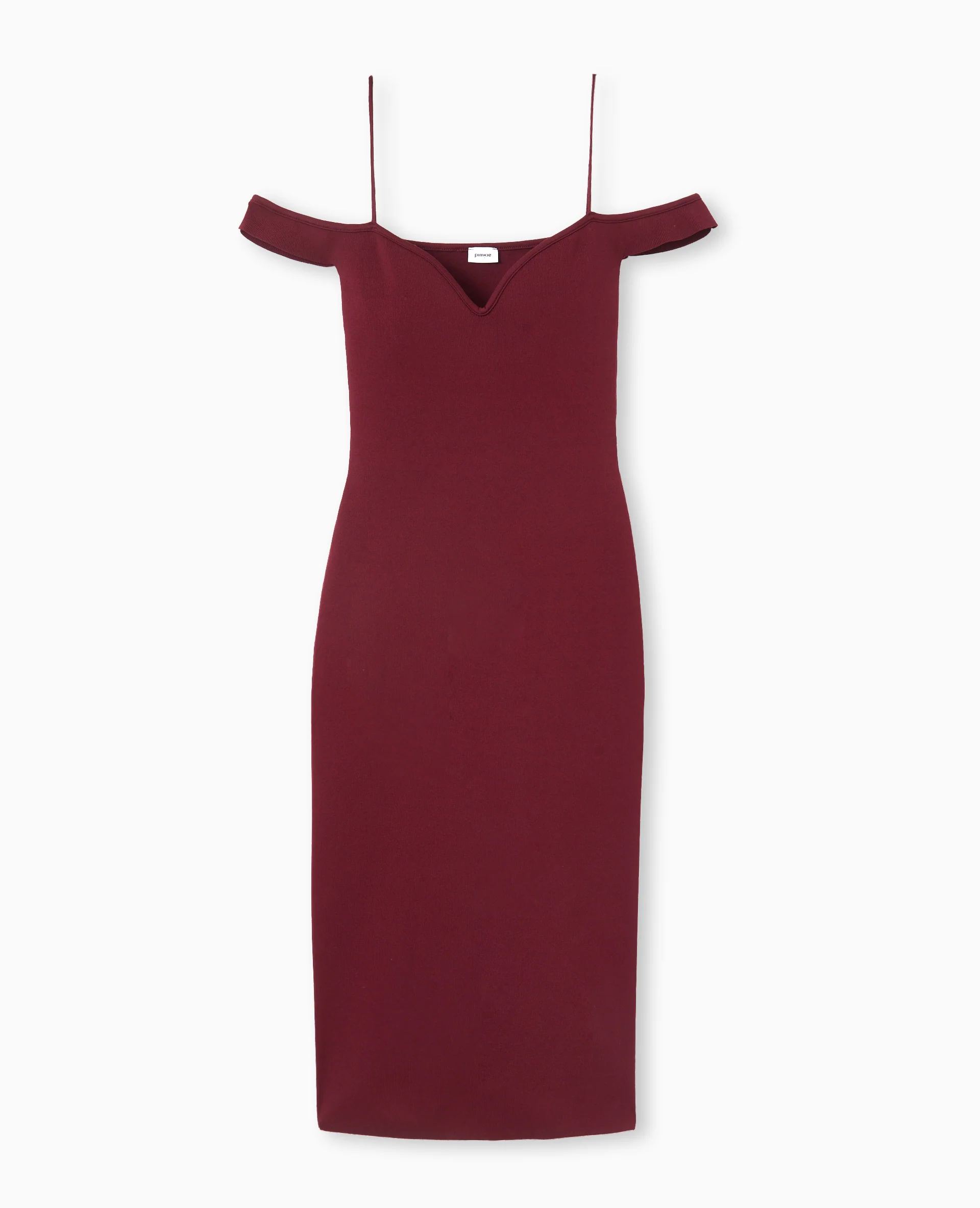 Robe en maille encolure Bardot - Image 4
