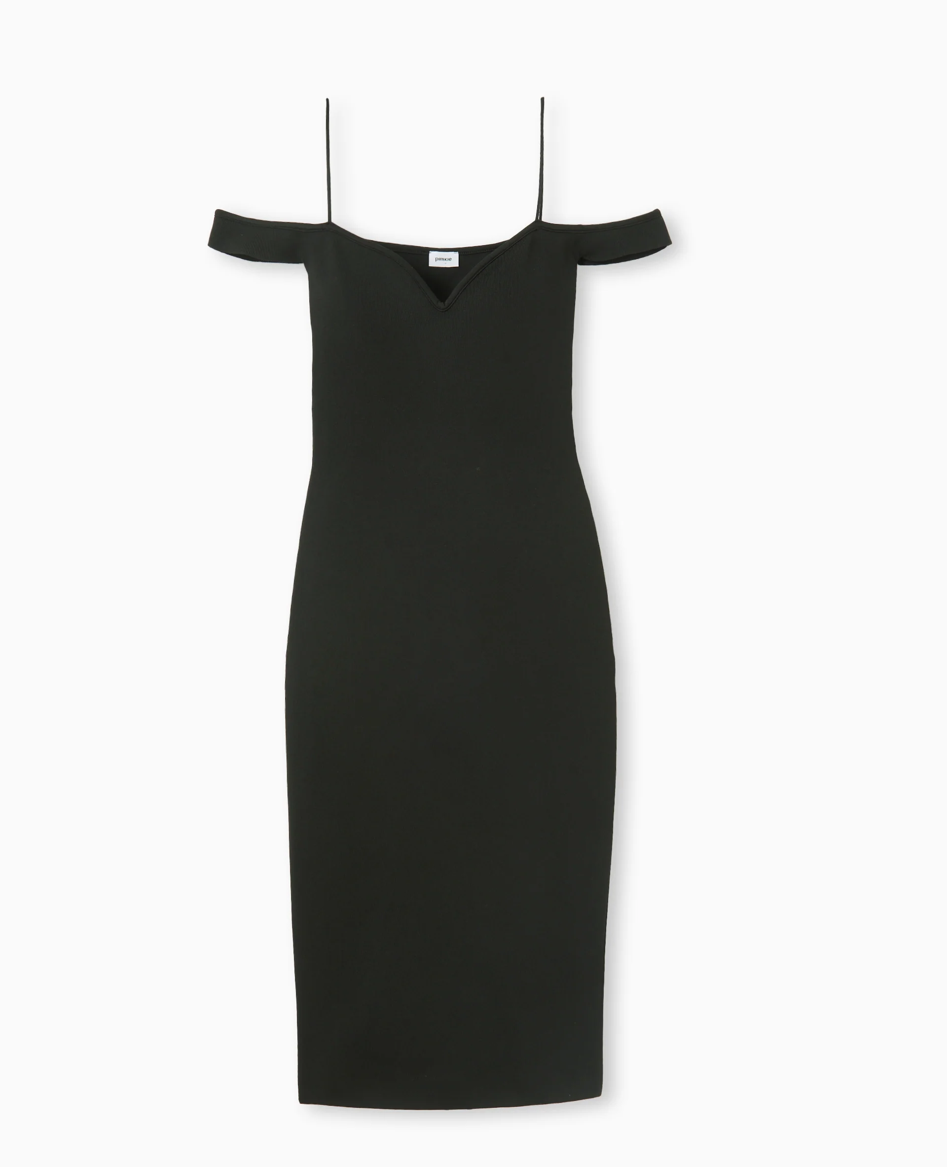 Robe en maille encolure Bardot - Image 4
