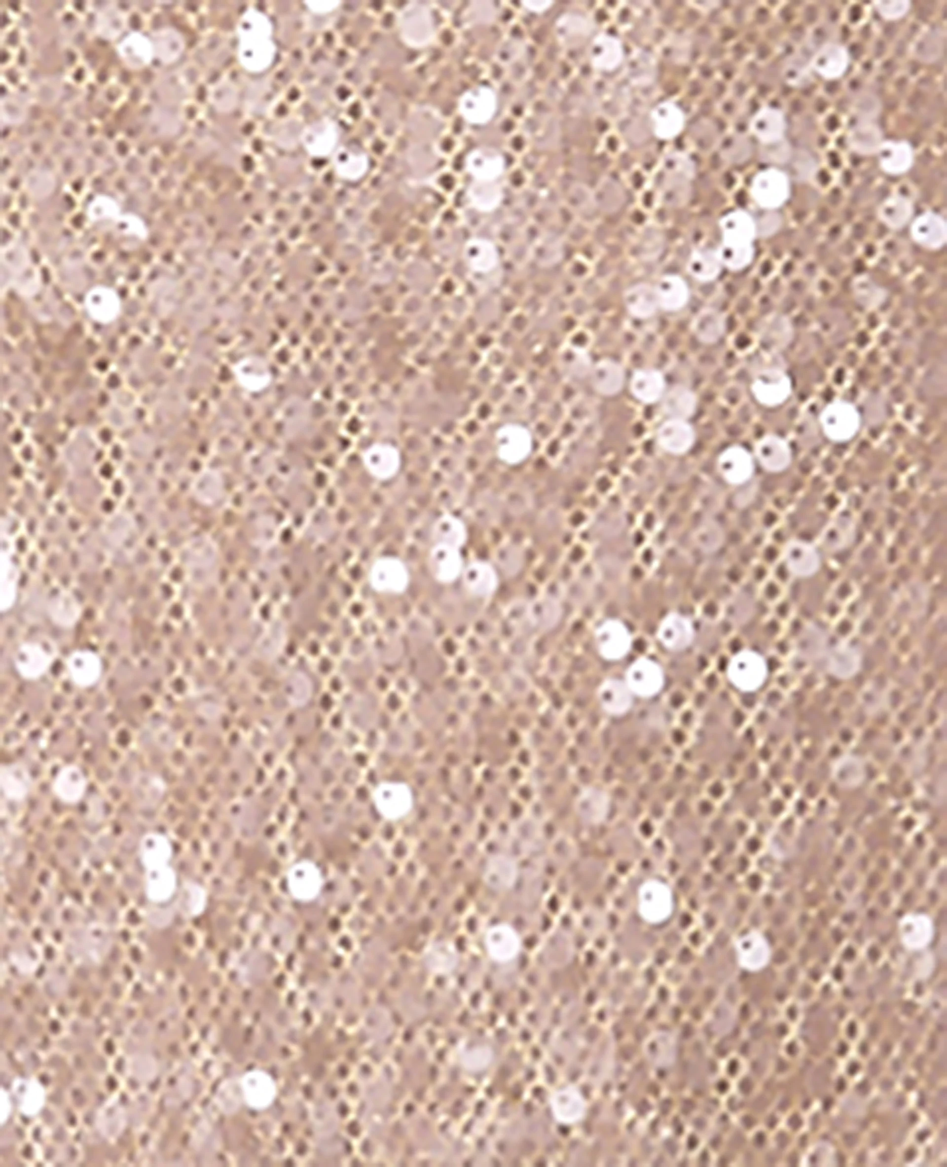 Robe longue en maille ajourée avec sequins - Image 9
