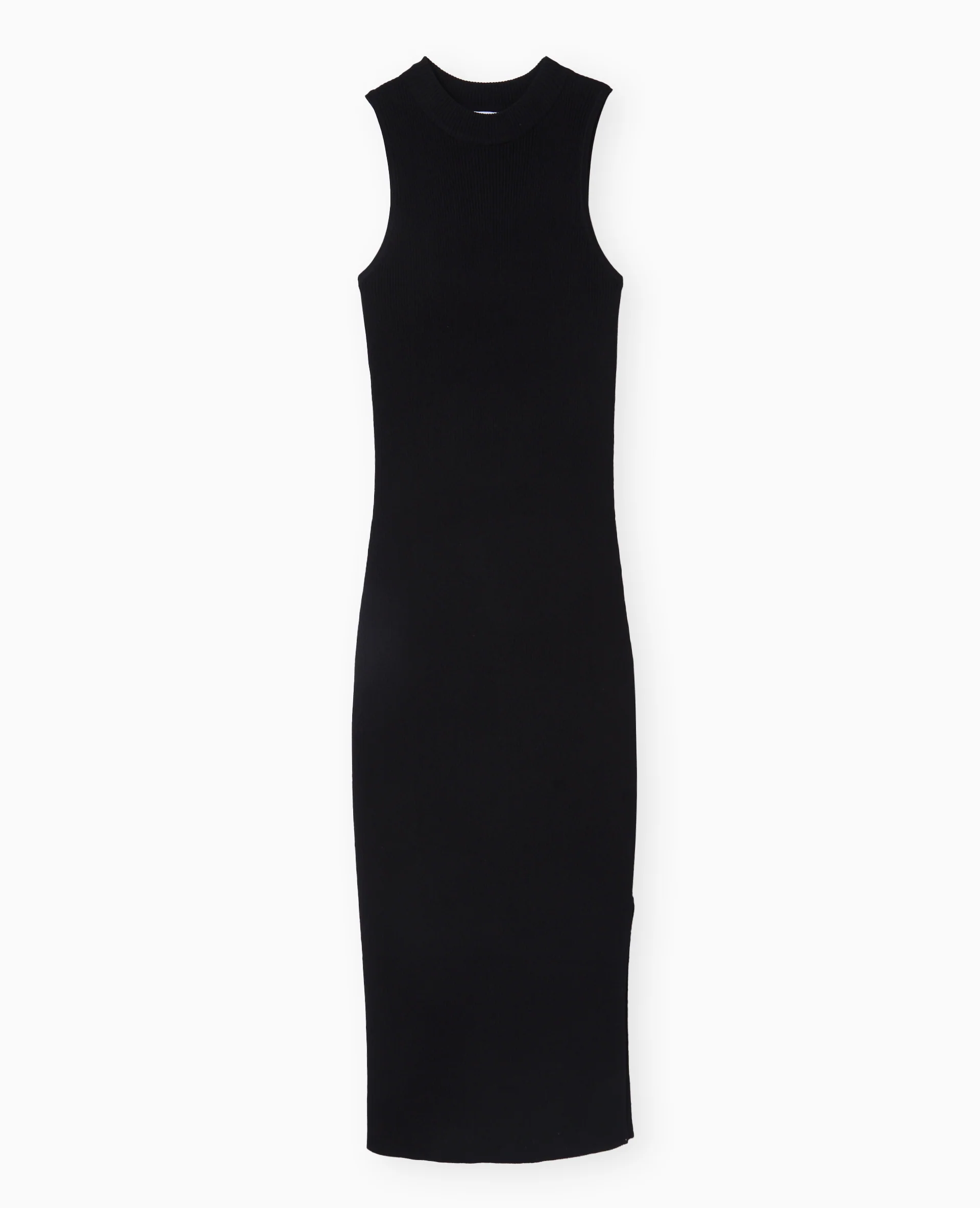 Robe longue et moulante en maille côtelée - Image 4