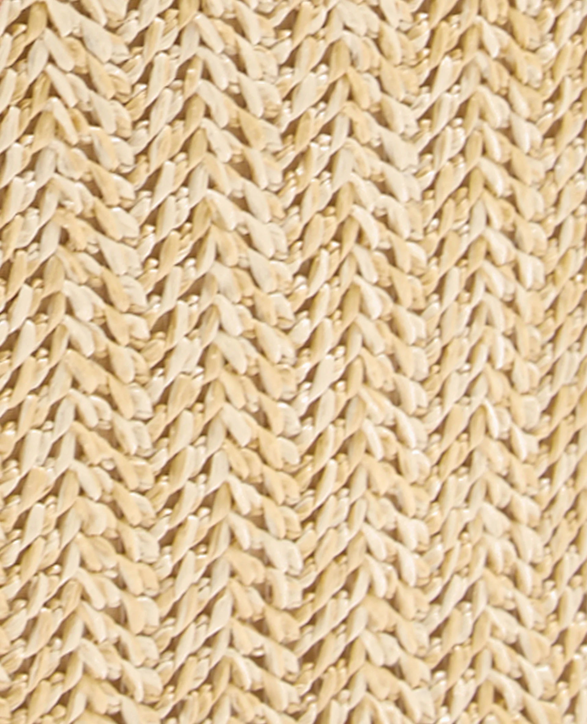 Sac en raphia et simili cuir - Image 9