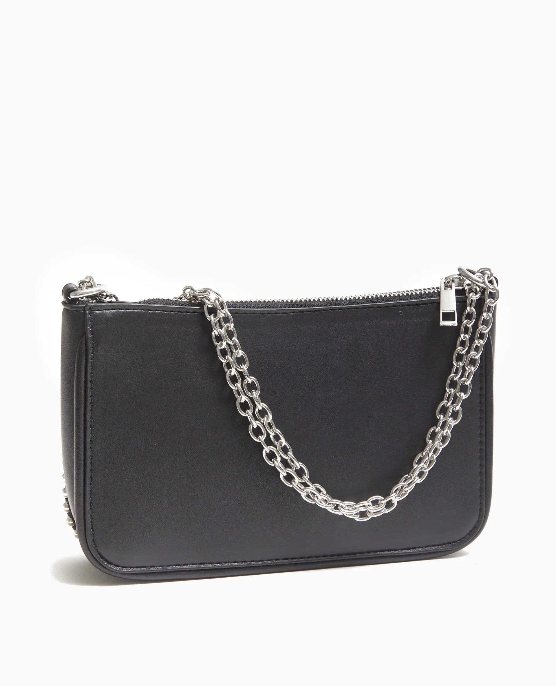 Sac pochette avec chaînette et clous - Image 2