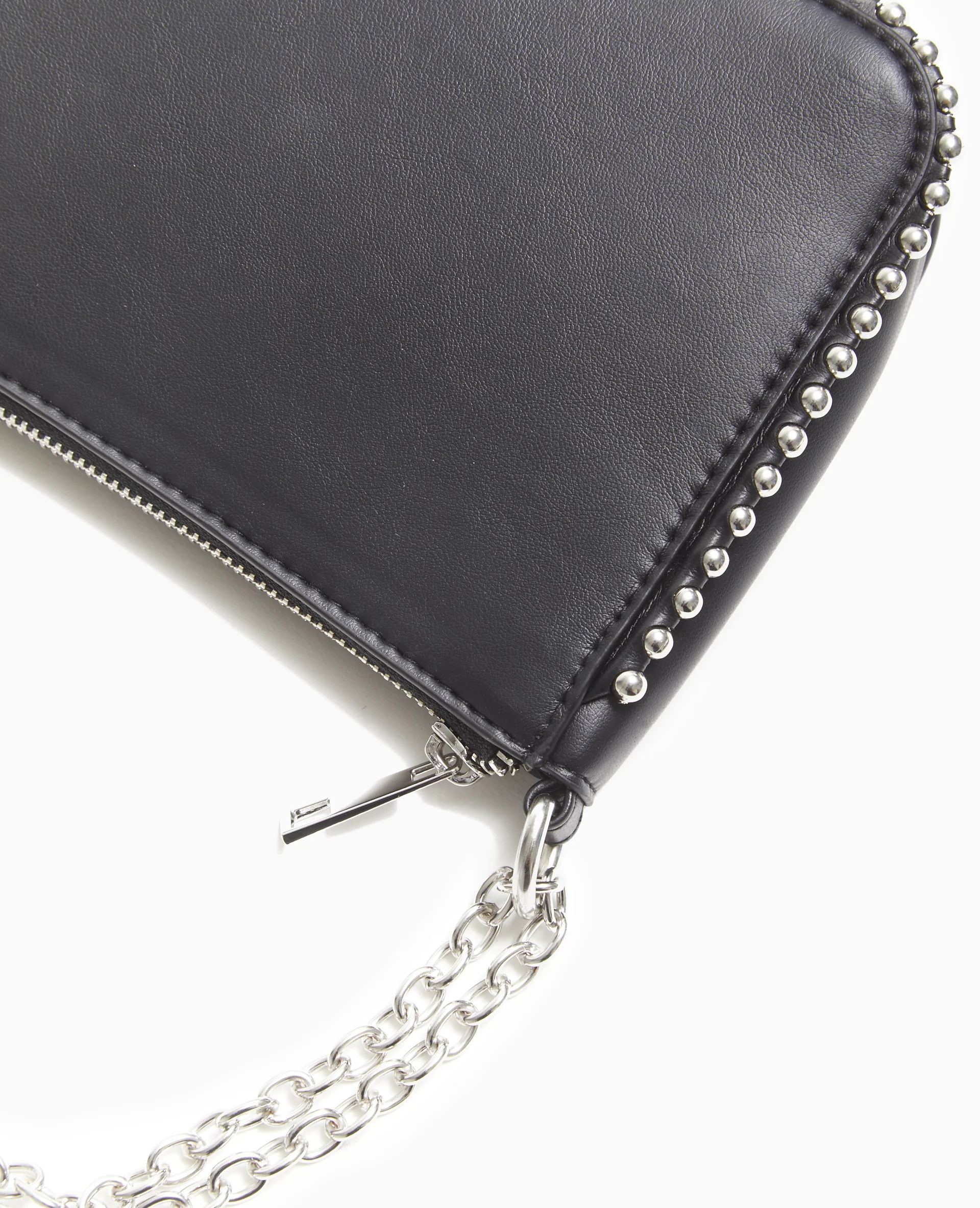 Sac pochette avec chaînette et clous - Image 3