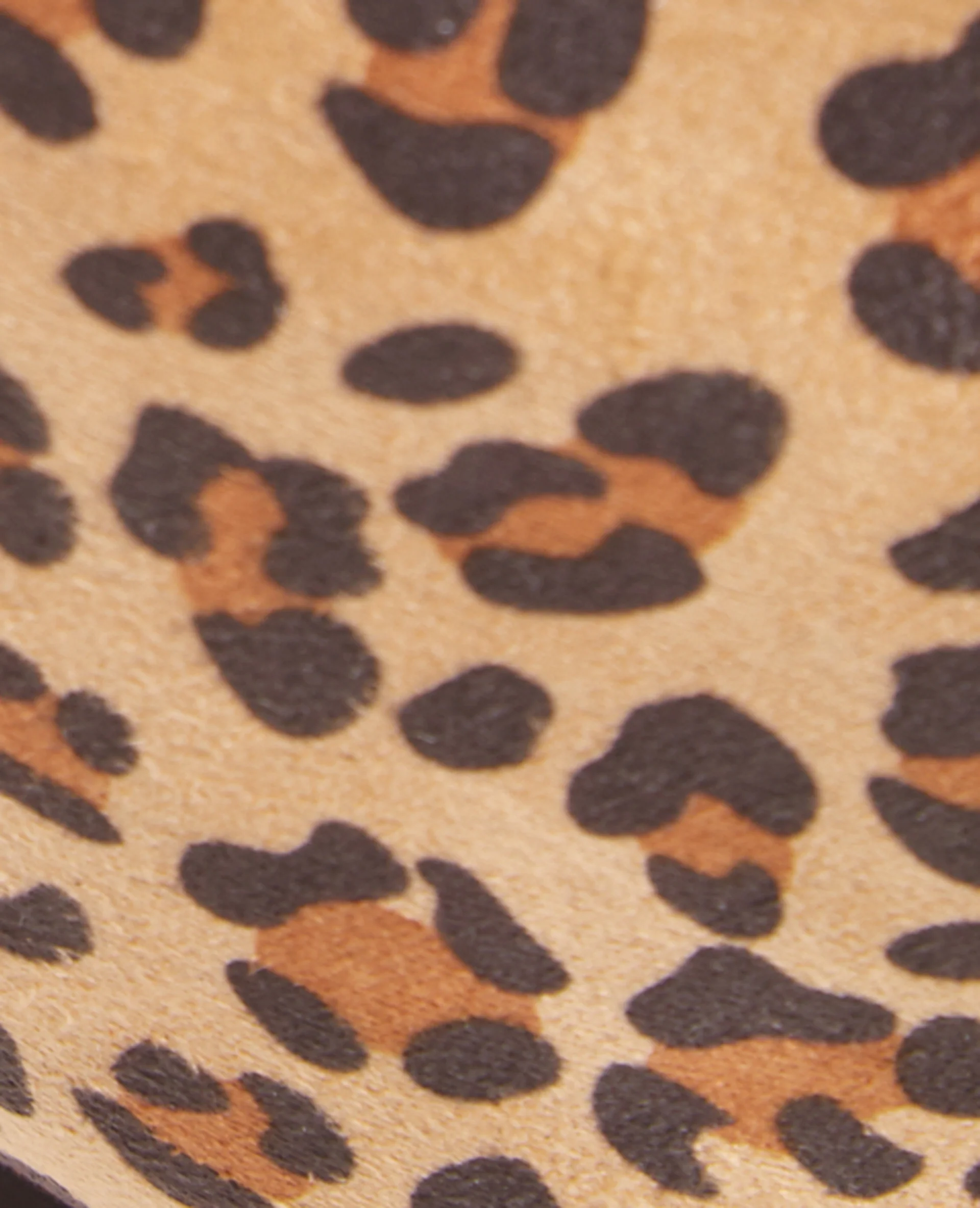 Sac porté épaule effet double poche motif léopard - Image 7