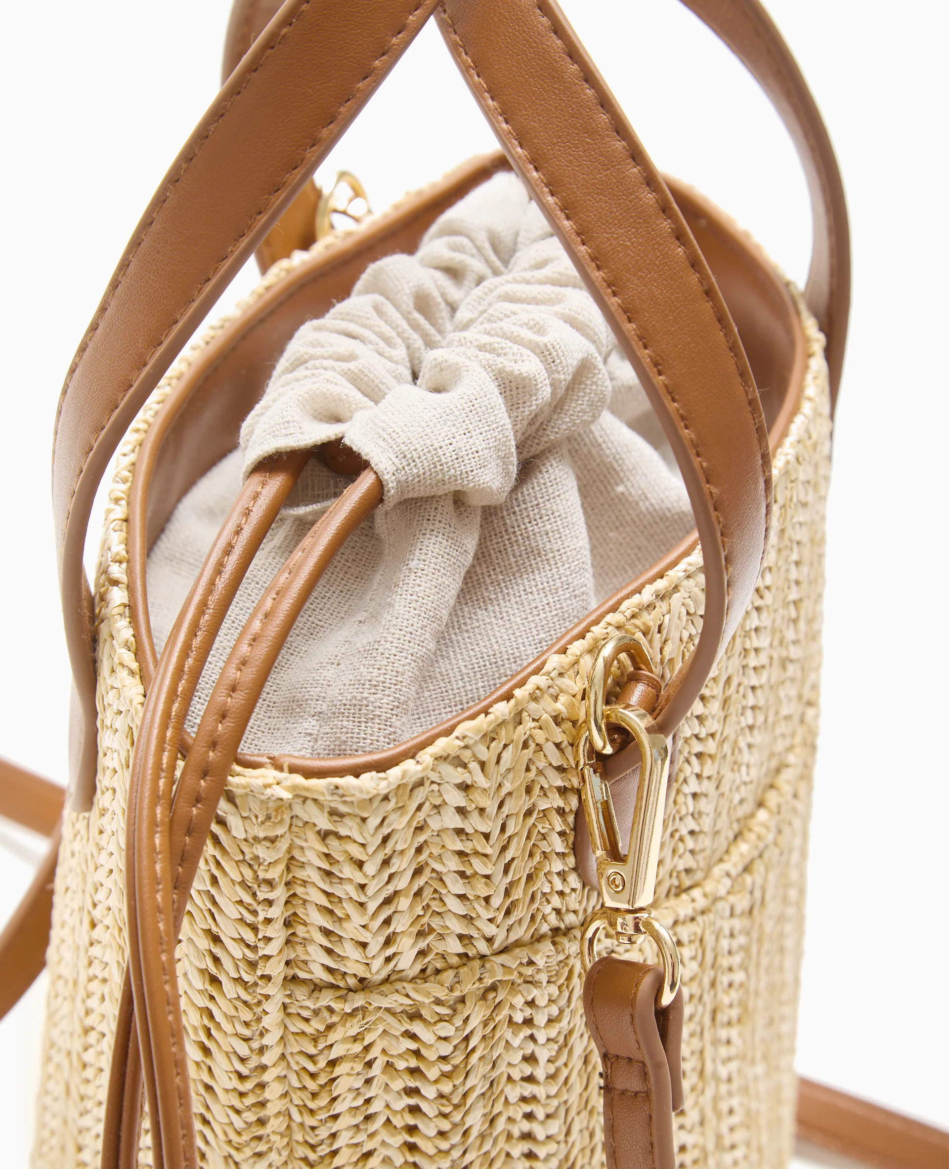Sac seau en raphia - Image 4