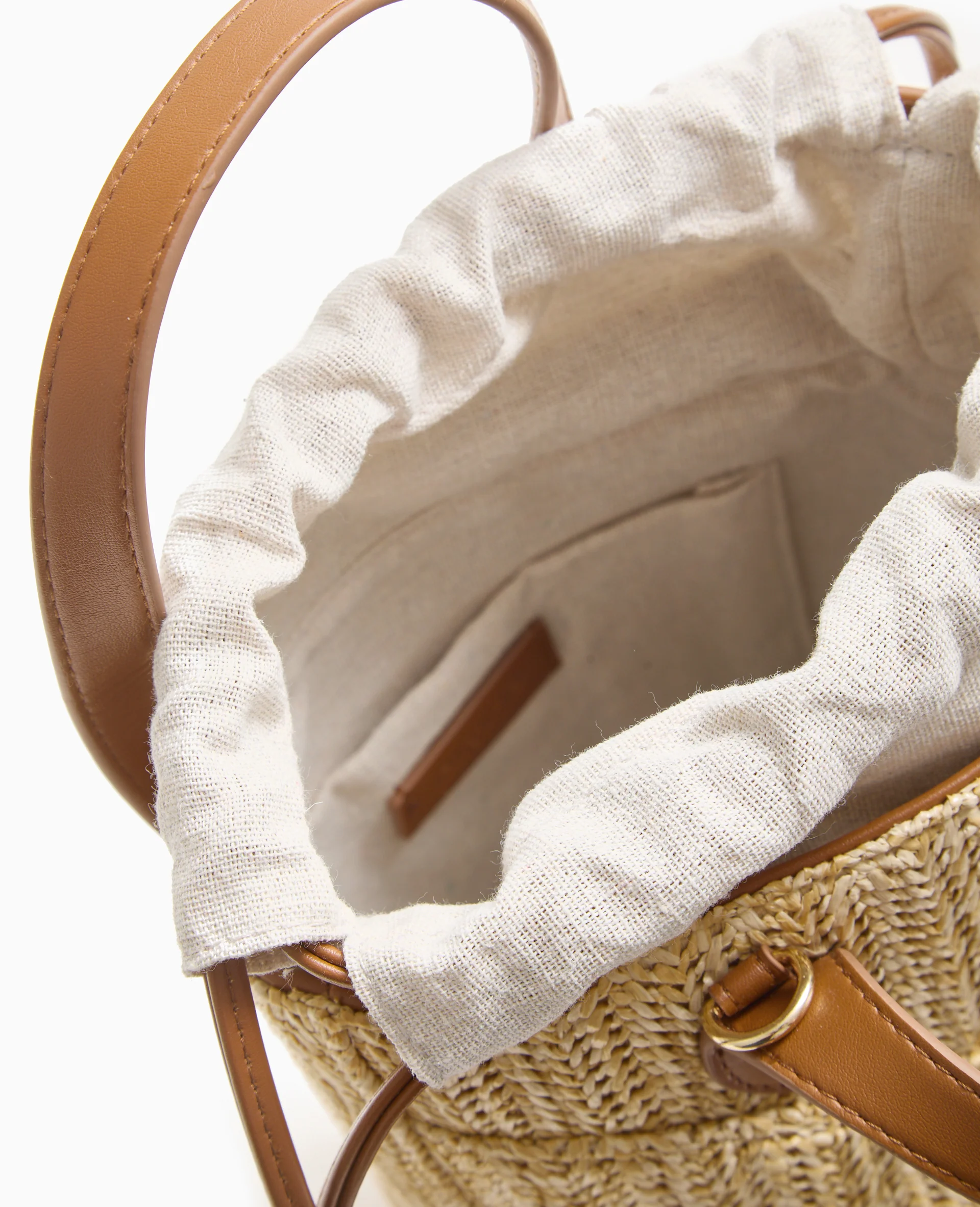 Sac seau en raphia - Image 7