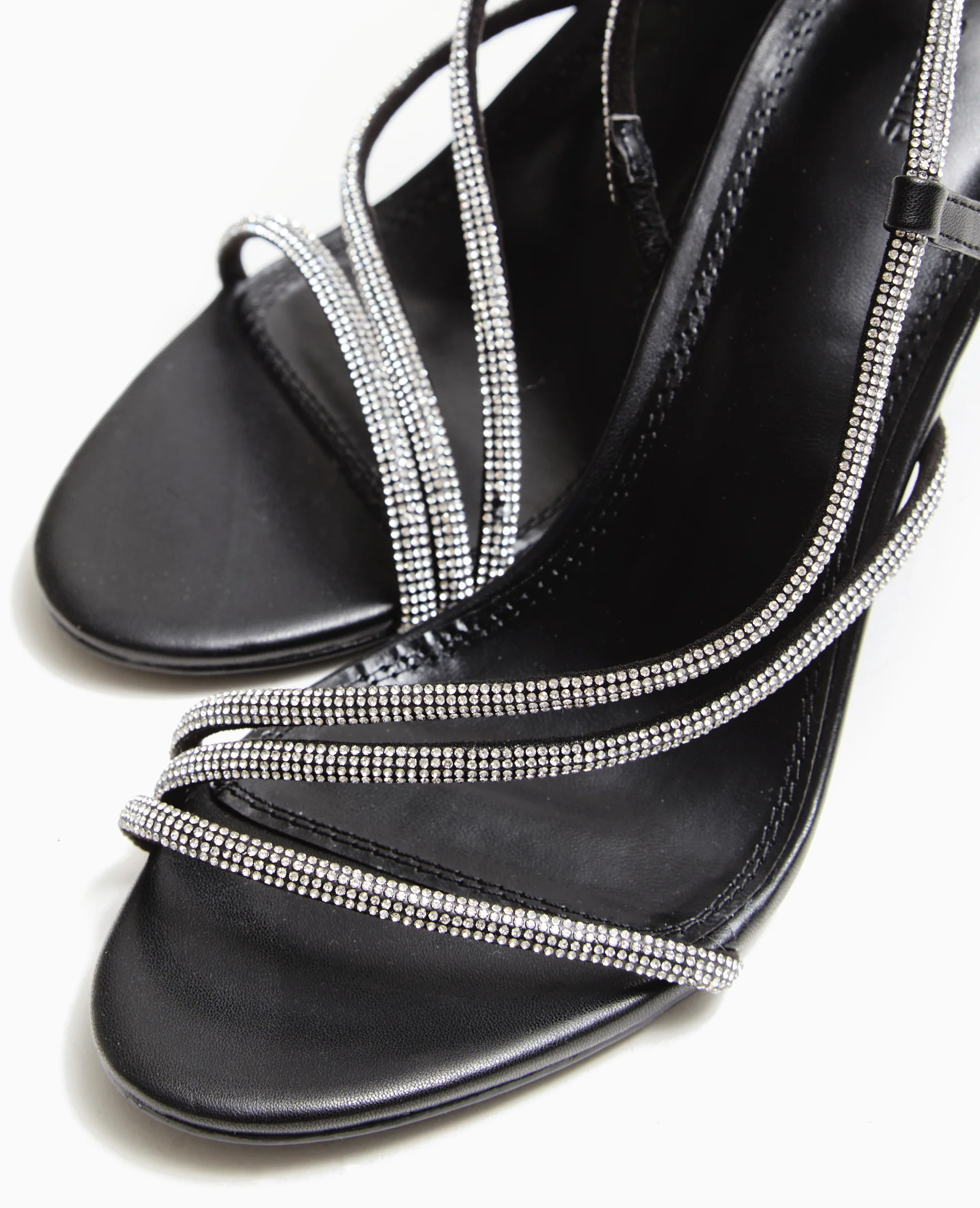 Sandales à talon avec brides strass - Image 5