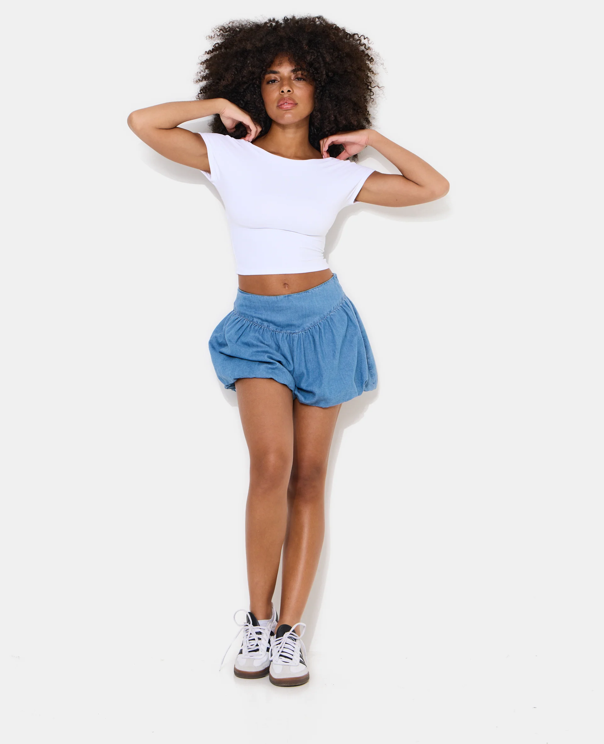 Short boule effet jean - Image 3