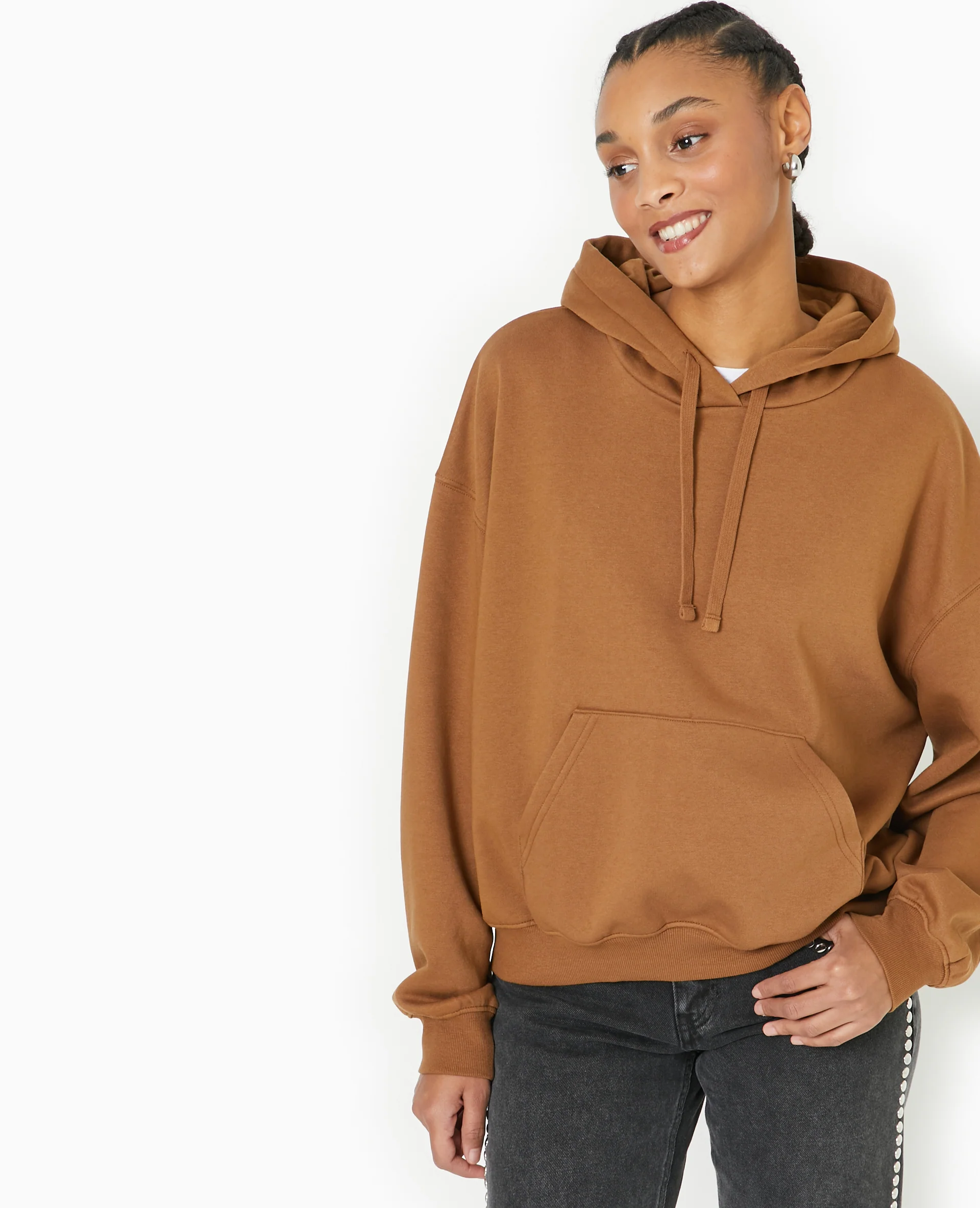 Sweat capuche avec poche devant - Image 7