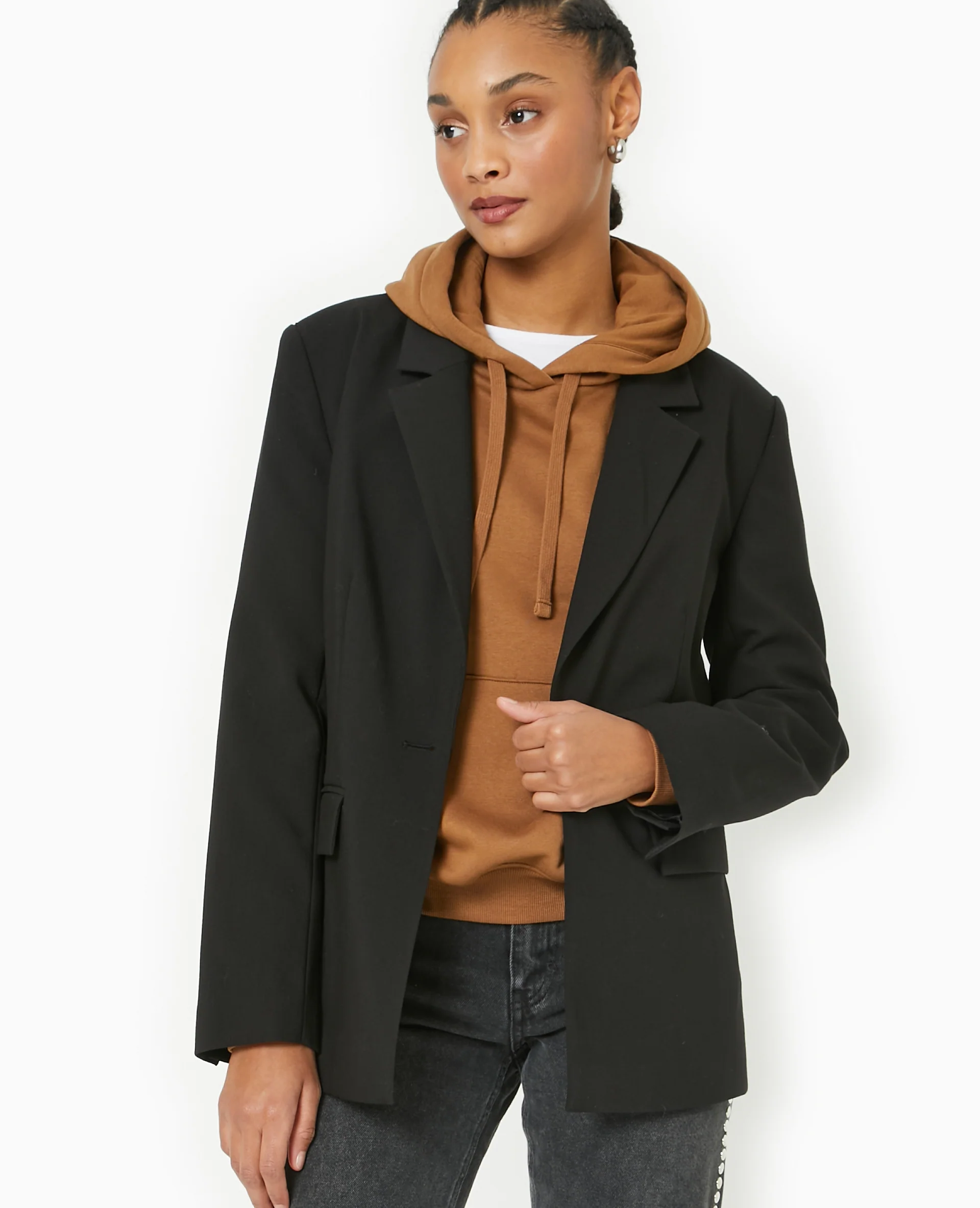 Sweat capuche avec poche devant - Image 8