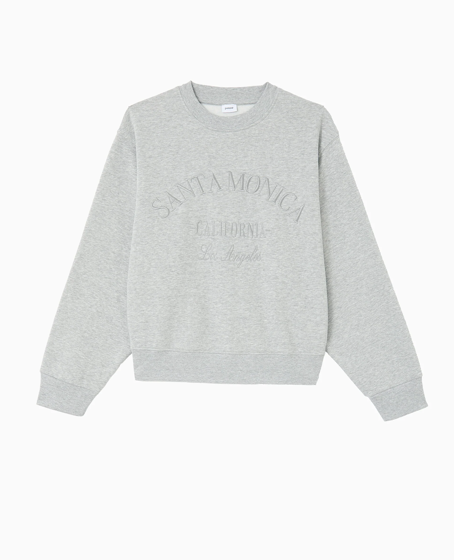 Sweat col rond avec broderie - Image 4