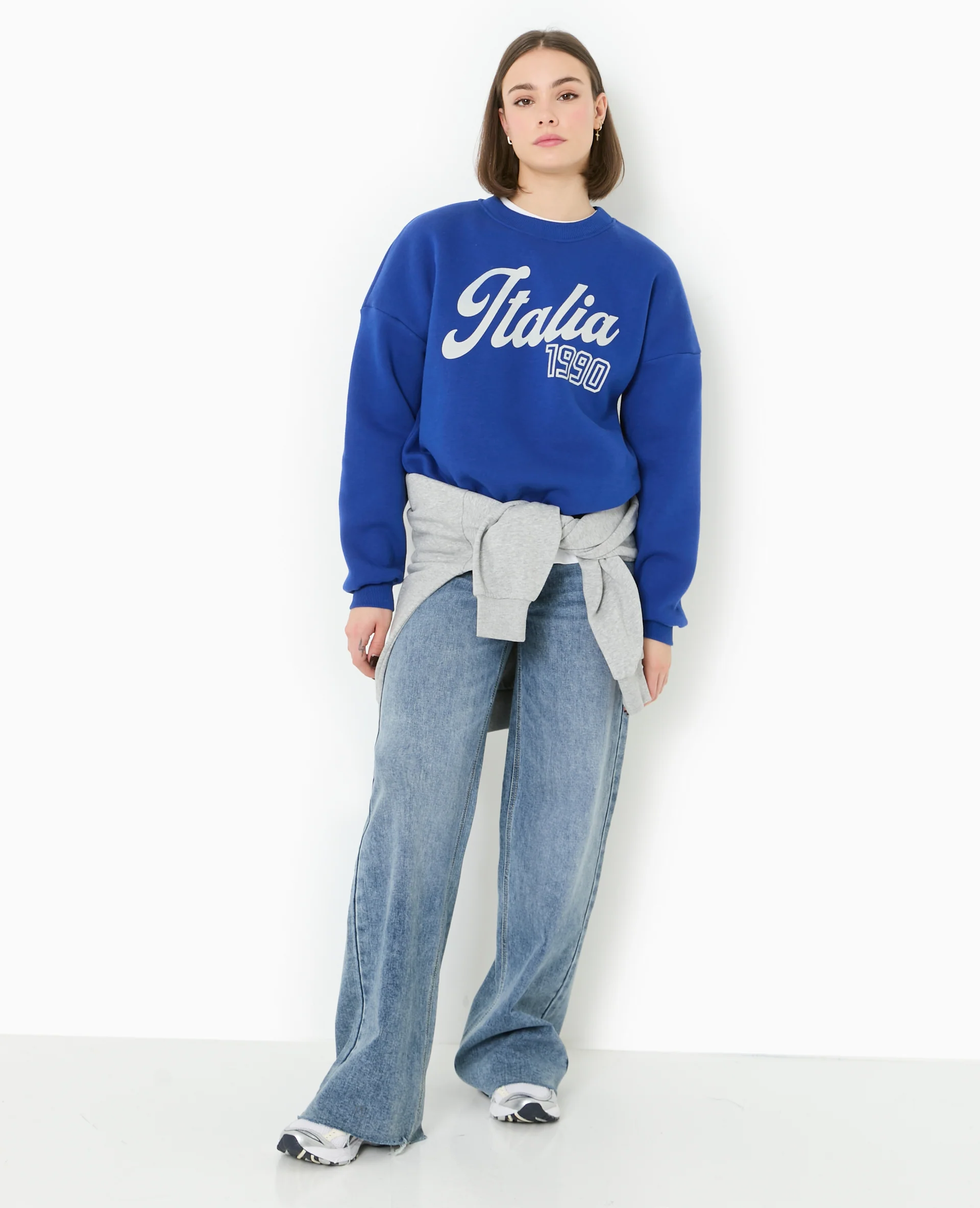 Sweat col rond avec print - Image 5