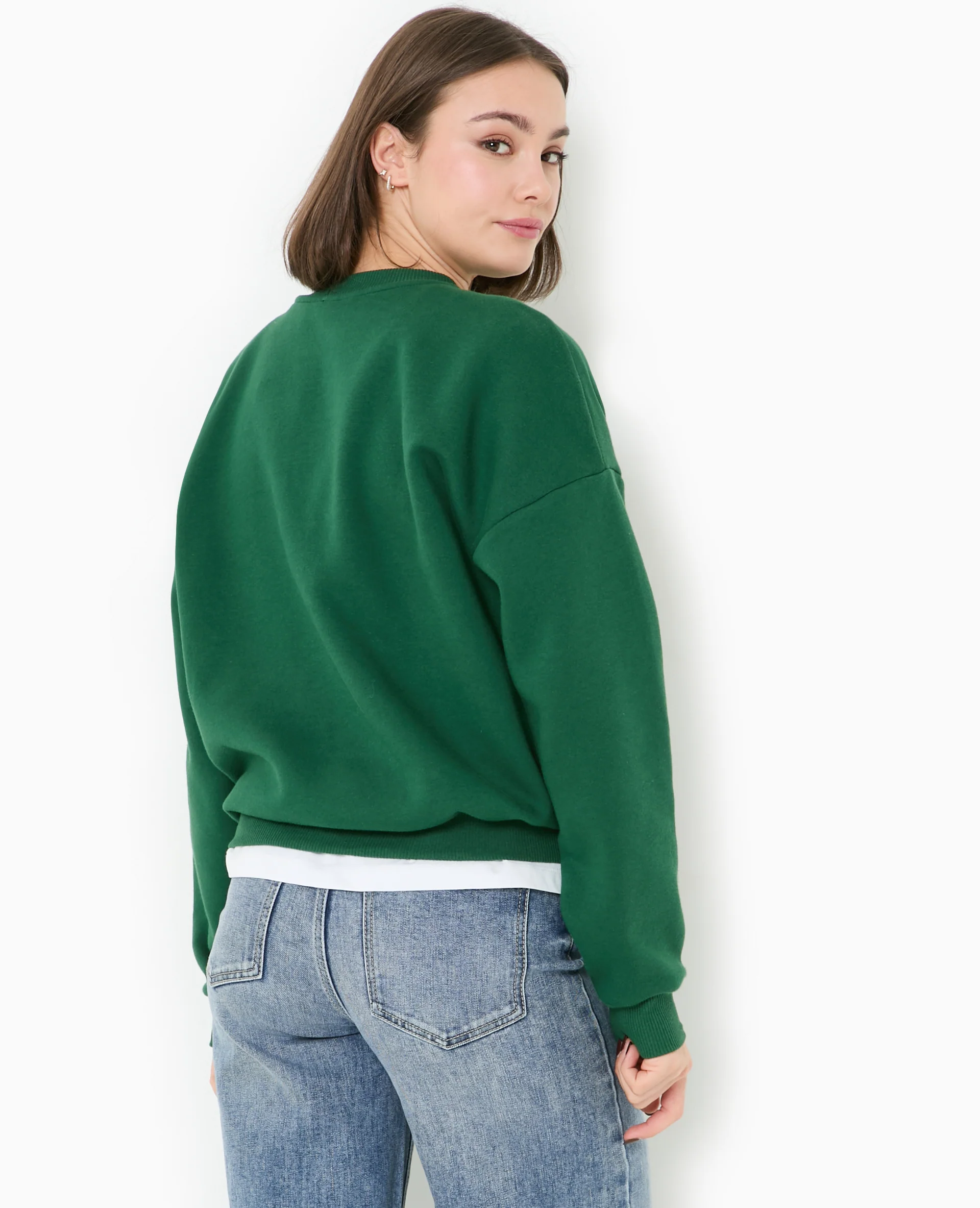 Sweat col rond avec print - Image 6