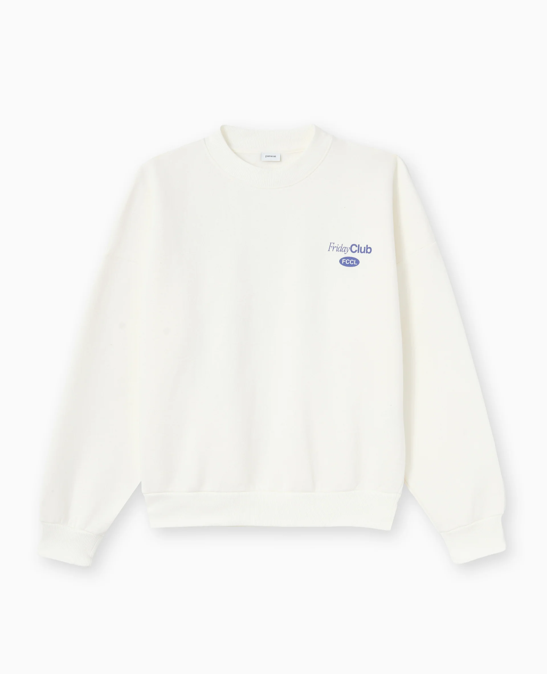 Sweat oversize avec print poitrine et dos - Image 4
