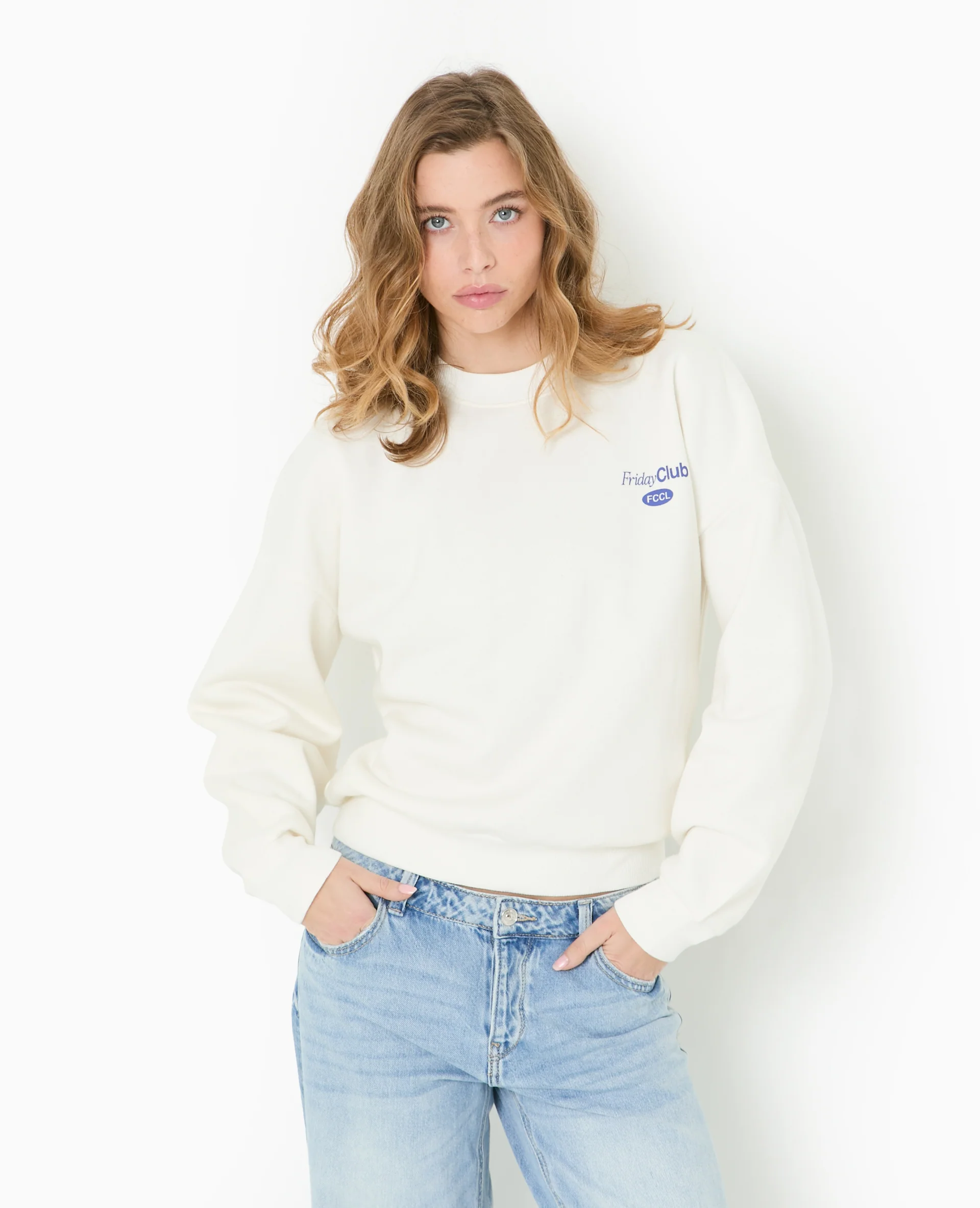 Sweat oversize avec print poitrine et dos - Image 7