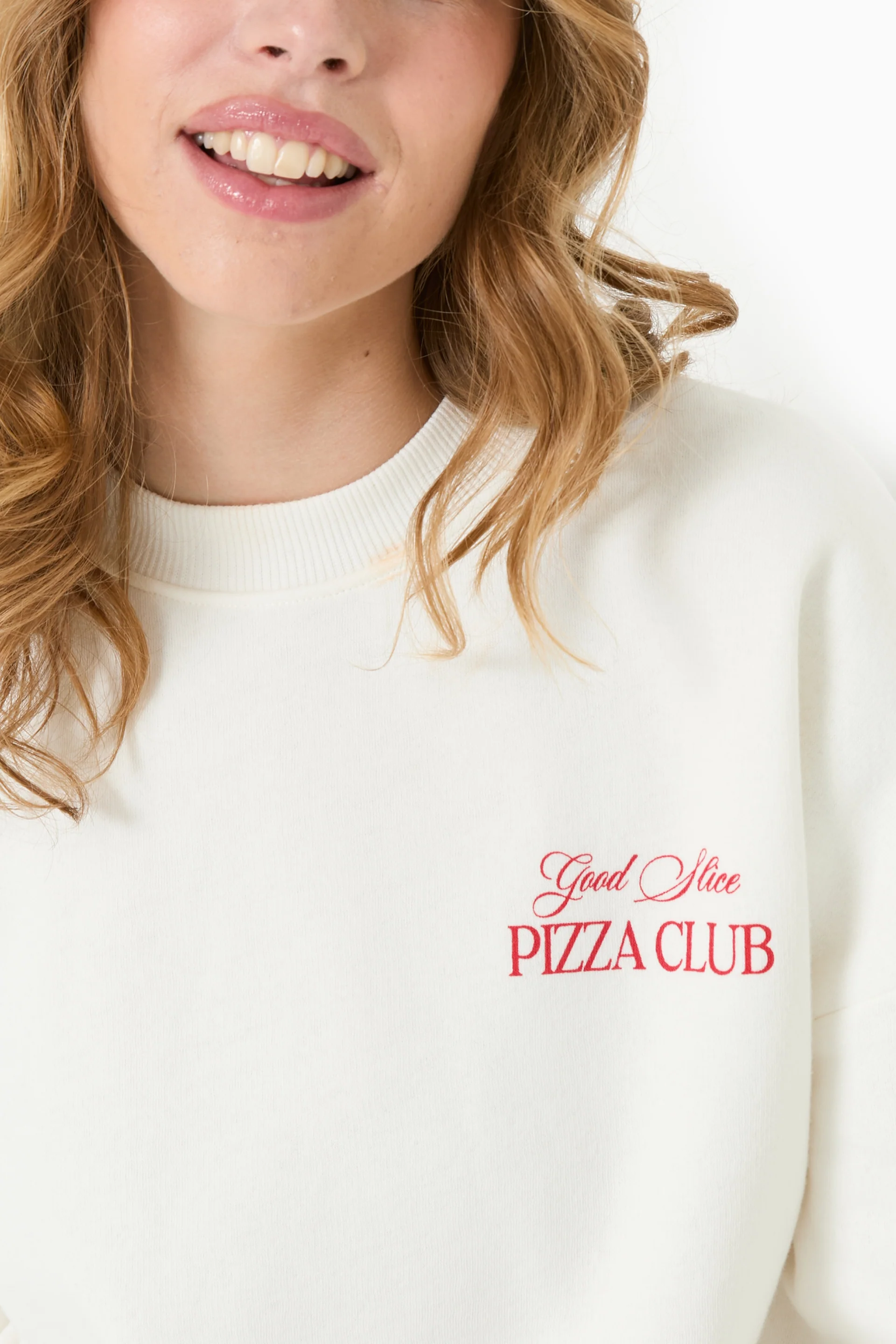 Sweat oversize avec print poitrine et dos - Image 3