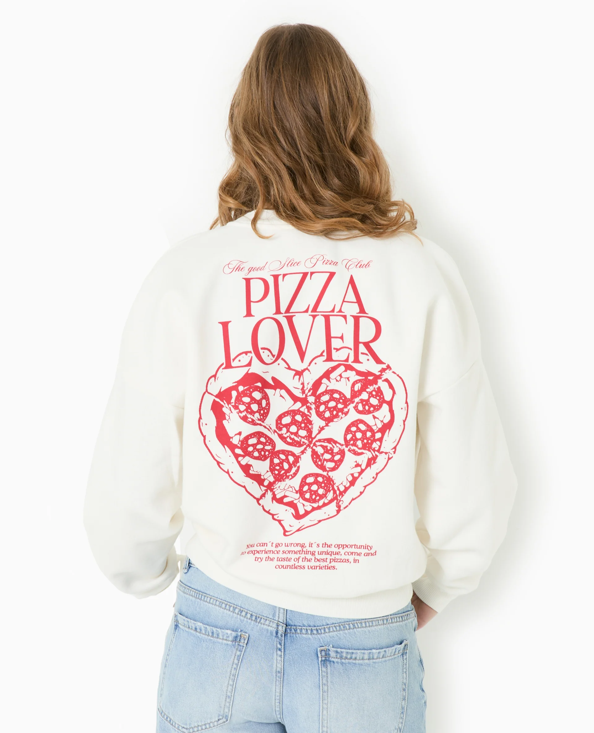 Sweat oversize avec print poitrine et dos - Image 6