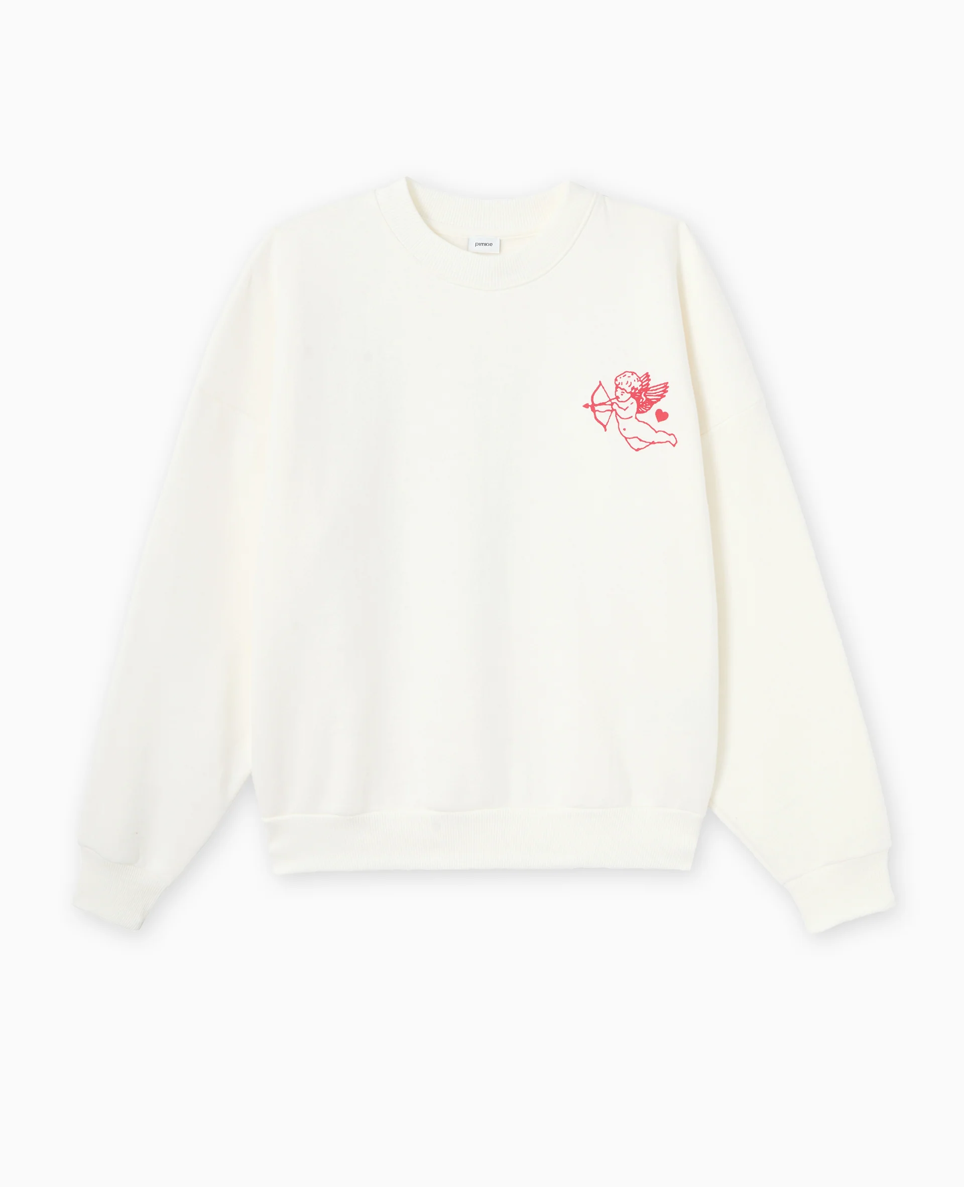Sweat oversize avec print poitrine et dos - Image 4