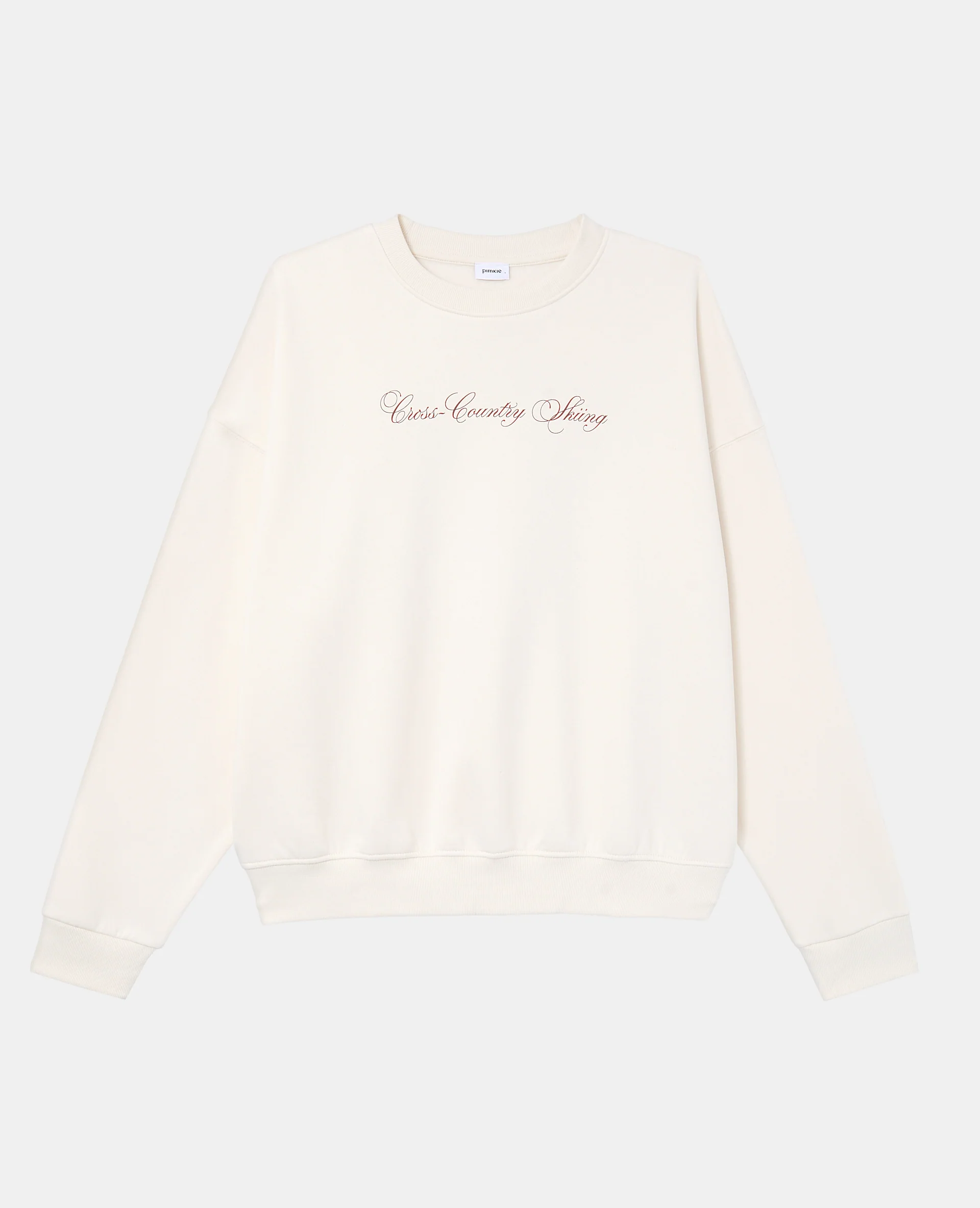Sweat oversize avec print poitrine et dos - Image 4