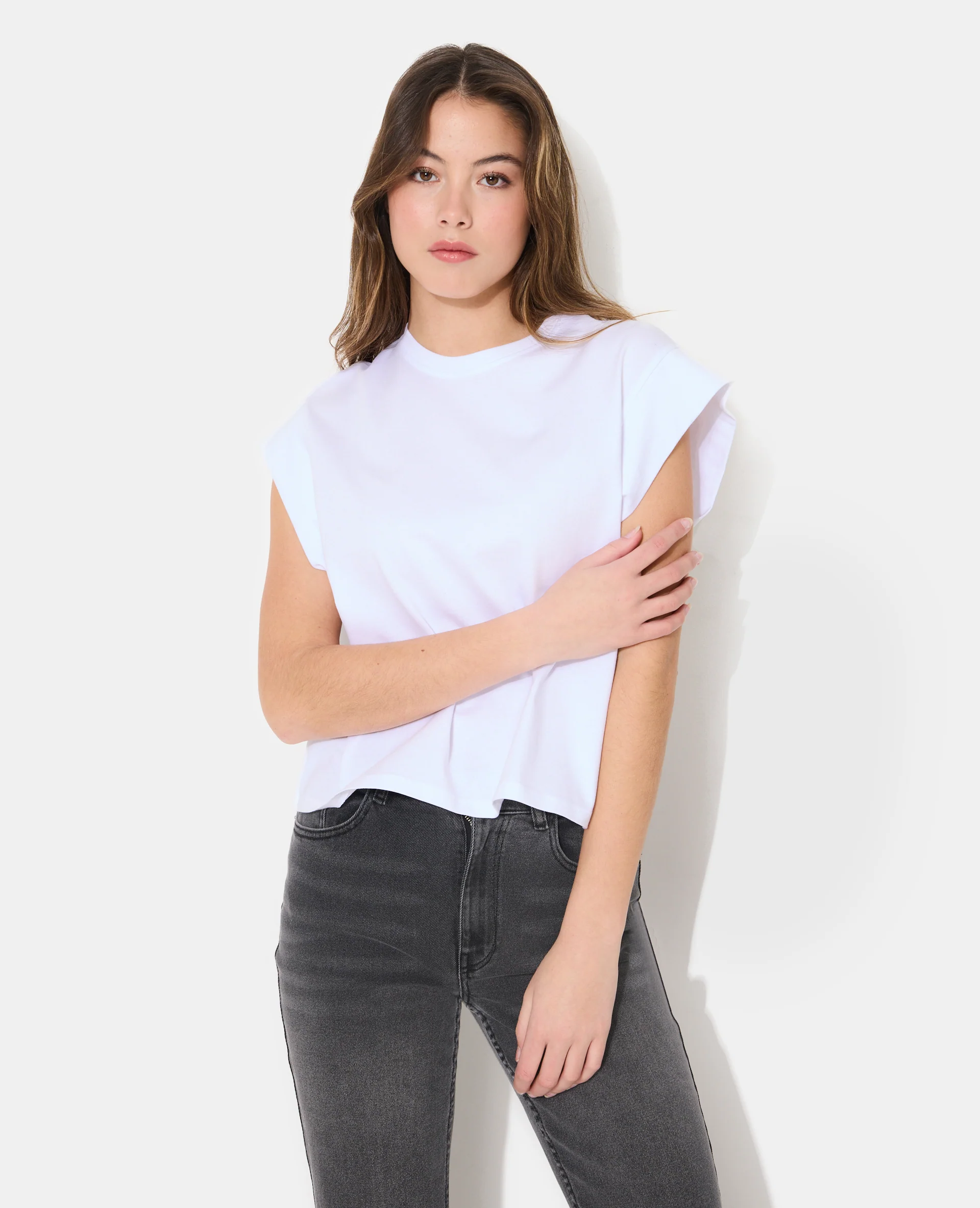 T-shirt Ă mancherons - Image 5