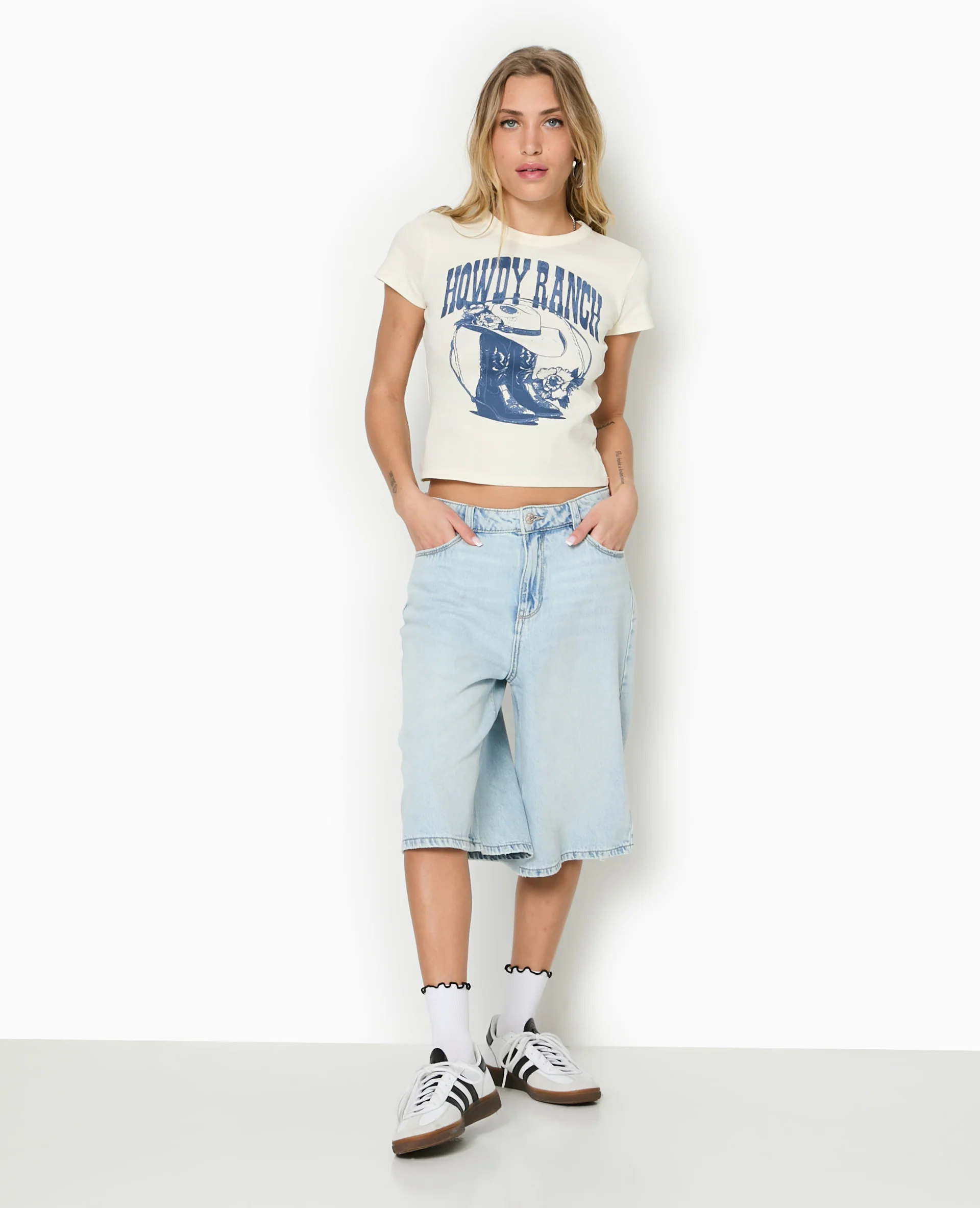 T-shirt ajusté avec print - Image 7