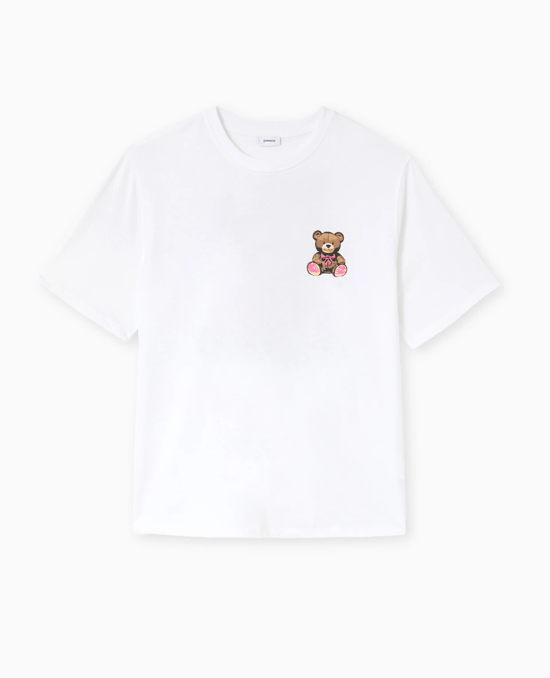 T-shirt ample avec print poitrine et dos - Image 4