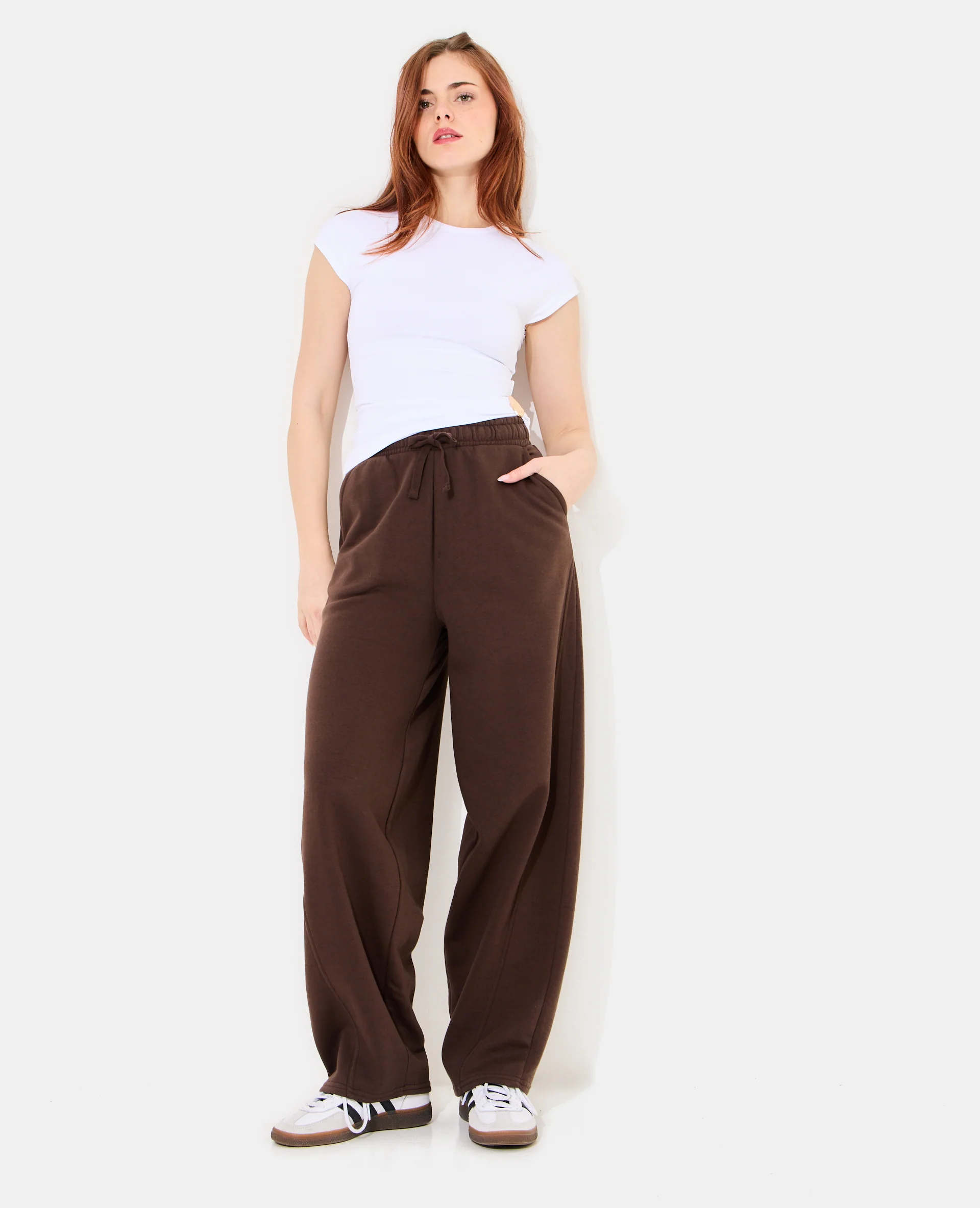 T-shirt asymétrique avec détail bijou - Image 3