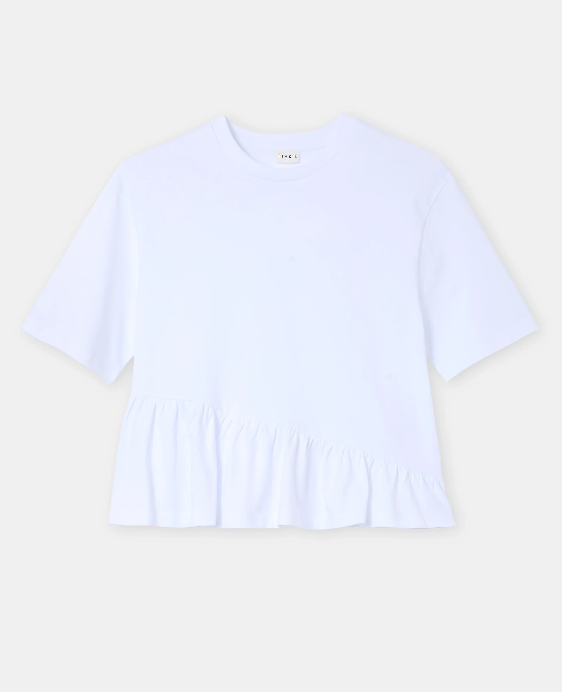 T-shirt avec volant asymétrique - Image 4