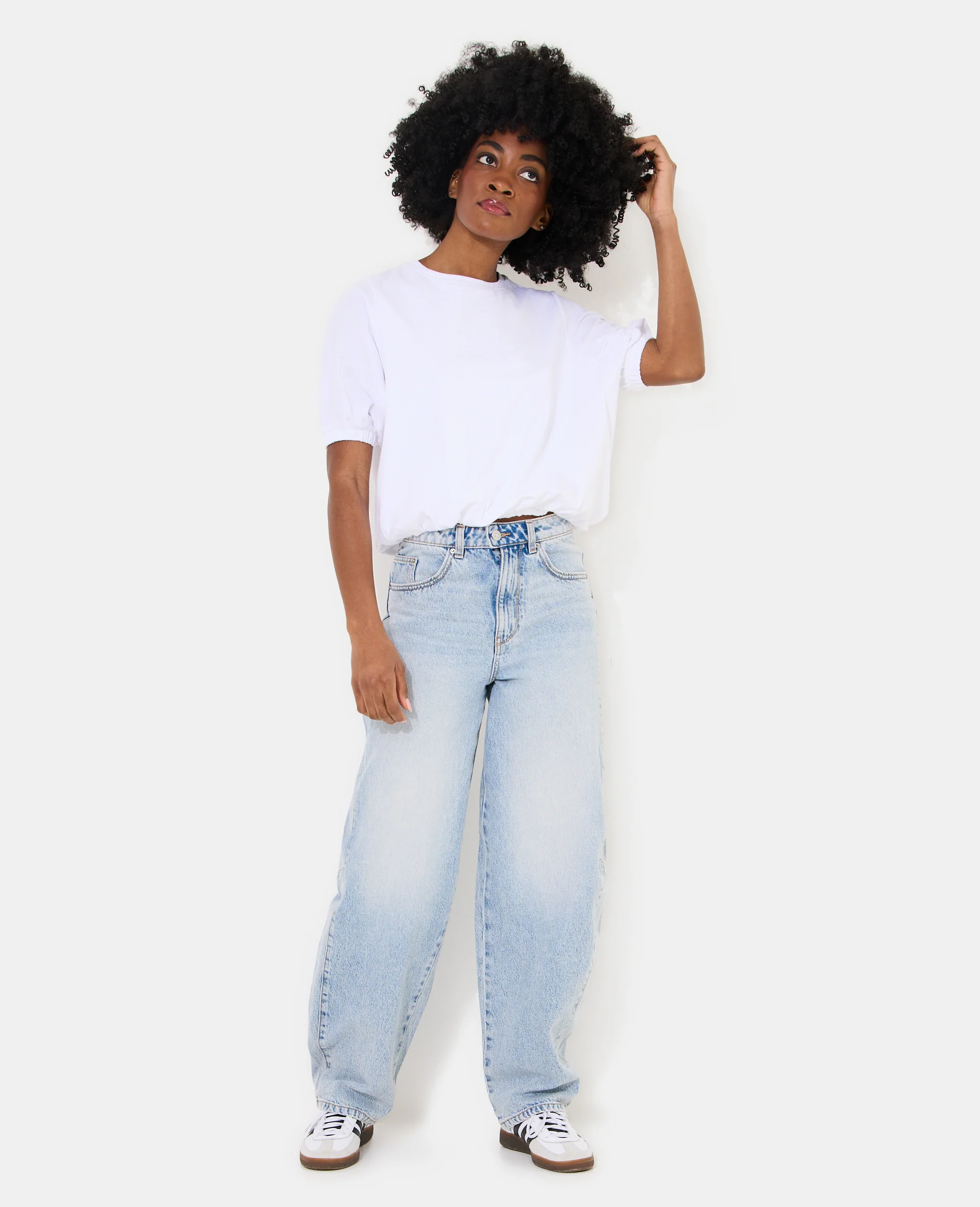 T-shirt boule détails élastiqués - Image 3