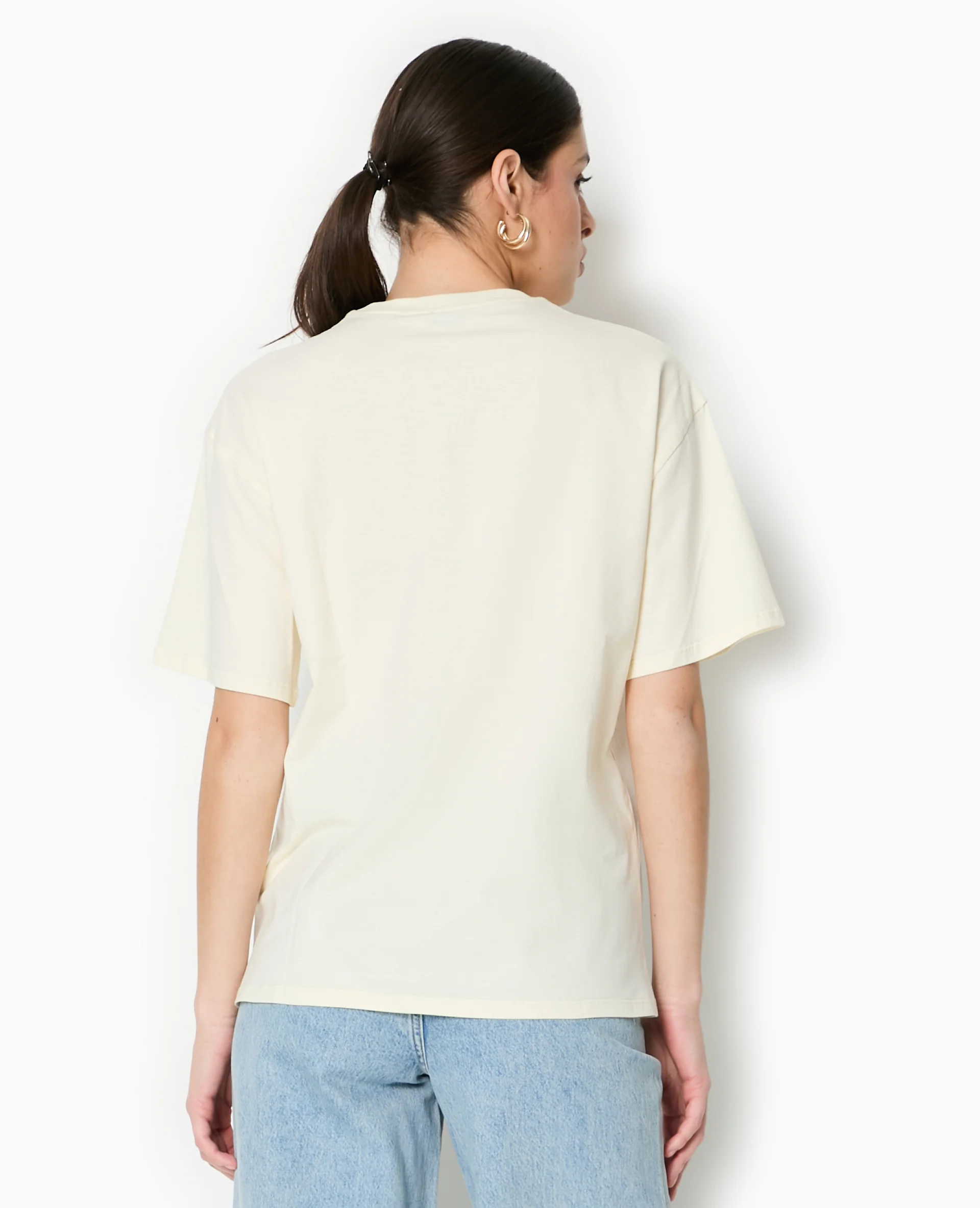 T-shirt oversize avec print devant - Image 6