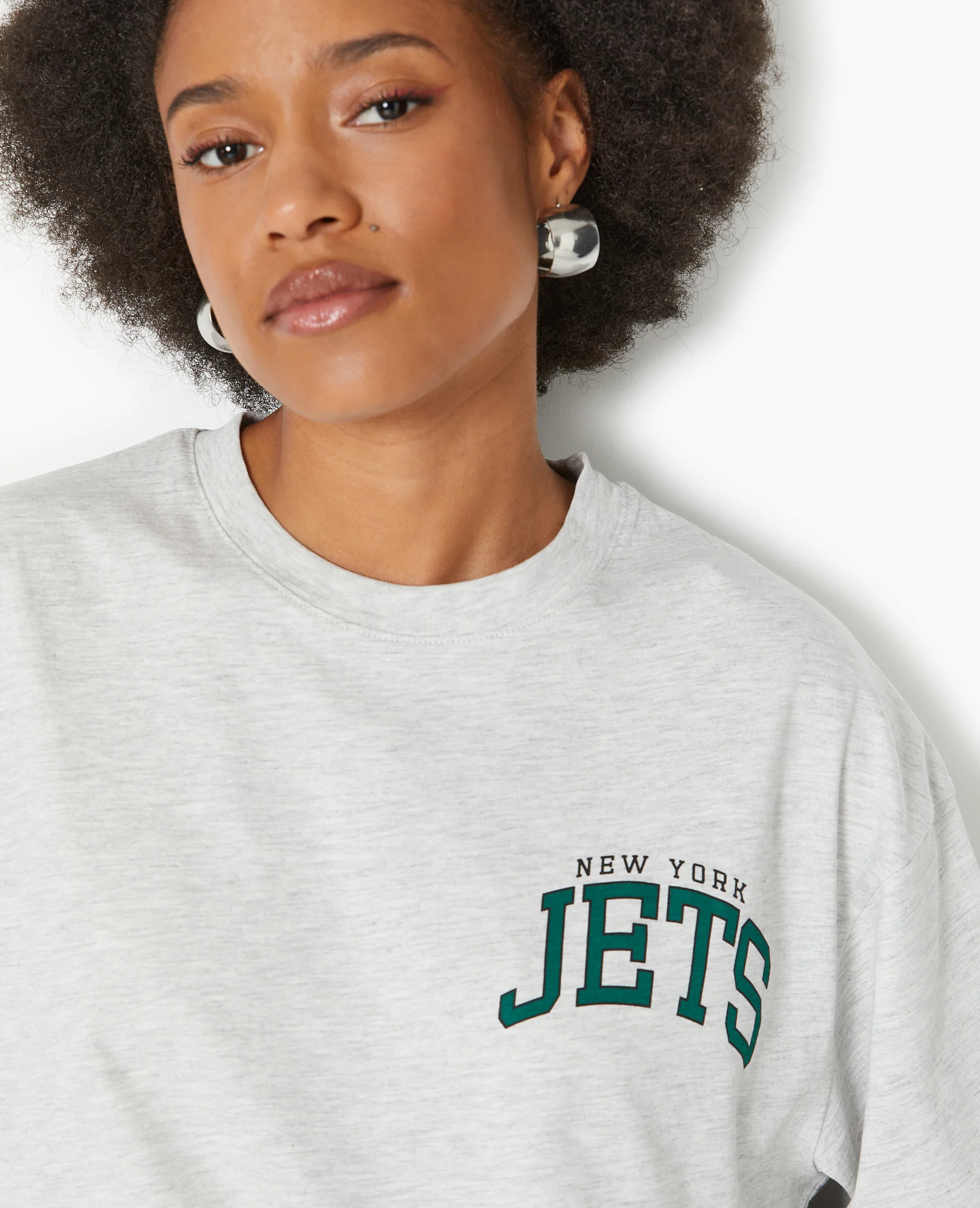 T-shirt oversize avec print devant et dos - Image 3