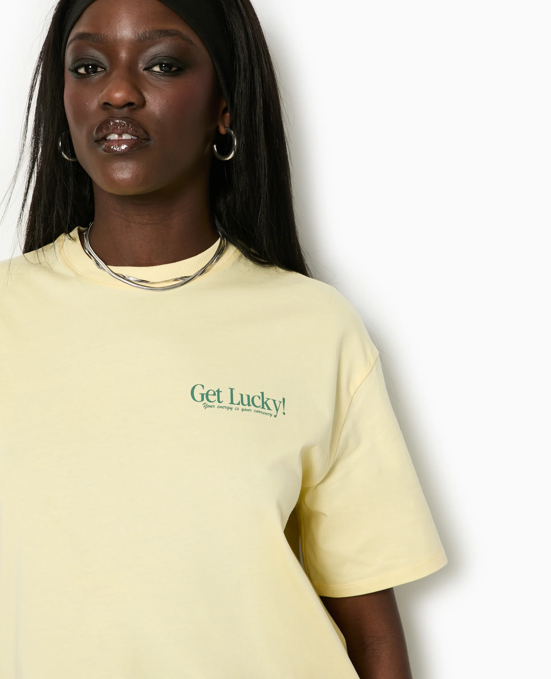 T-shirt oversize avec print devant et dos - Image 3