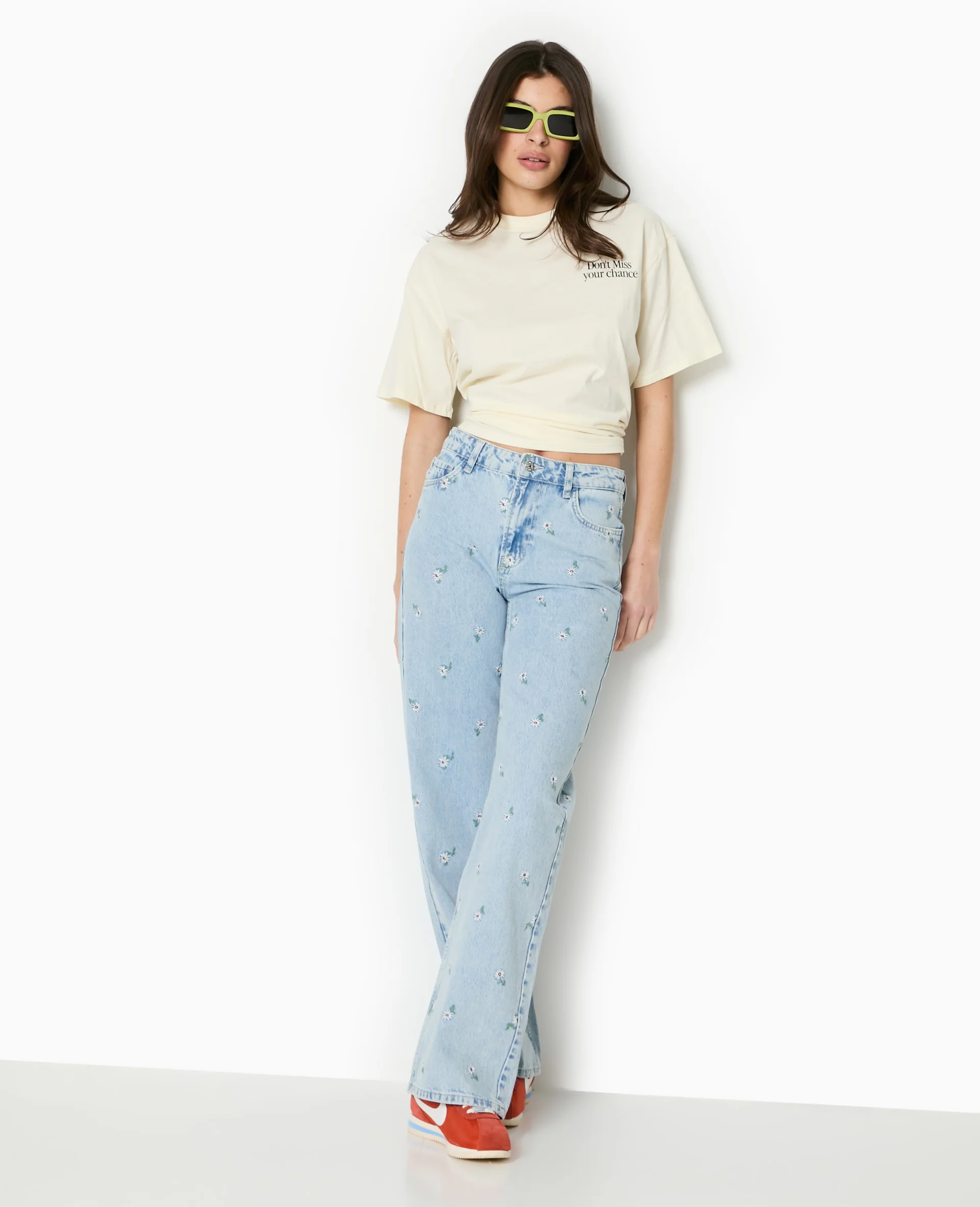 T-shirt oversize avec print devant et dos - Image 3