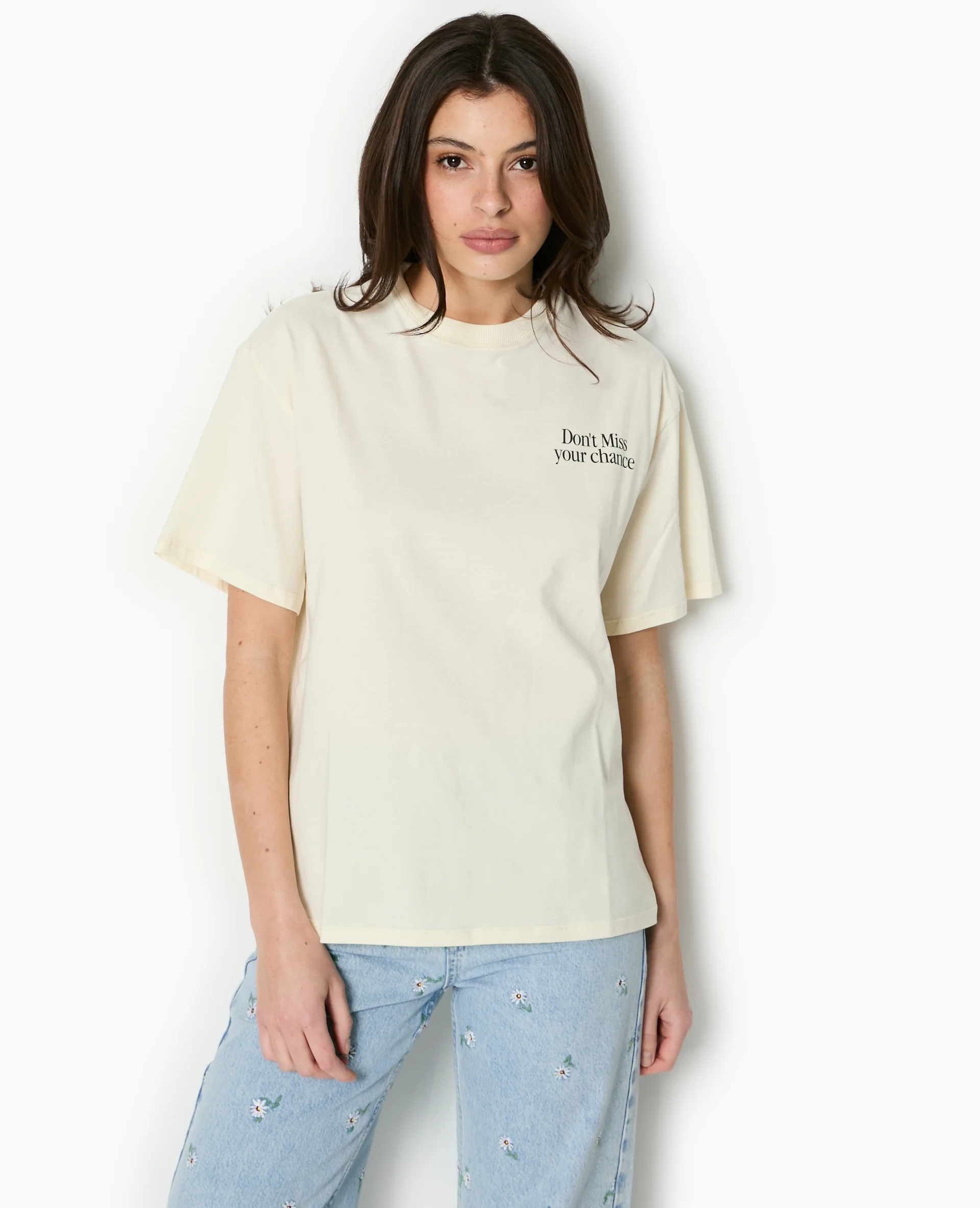 T-shirt oversize avec print devant et dos - Image 5