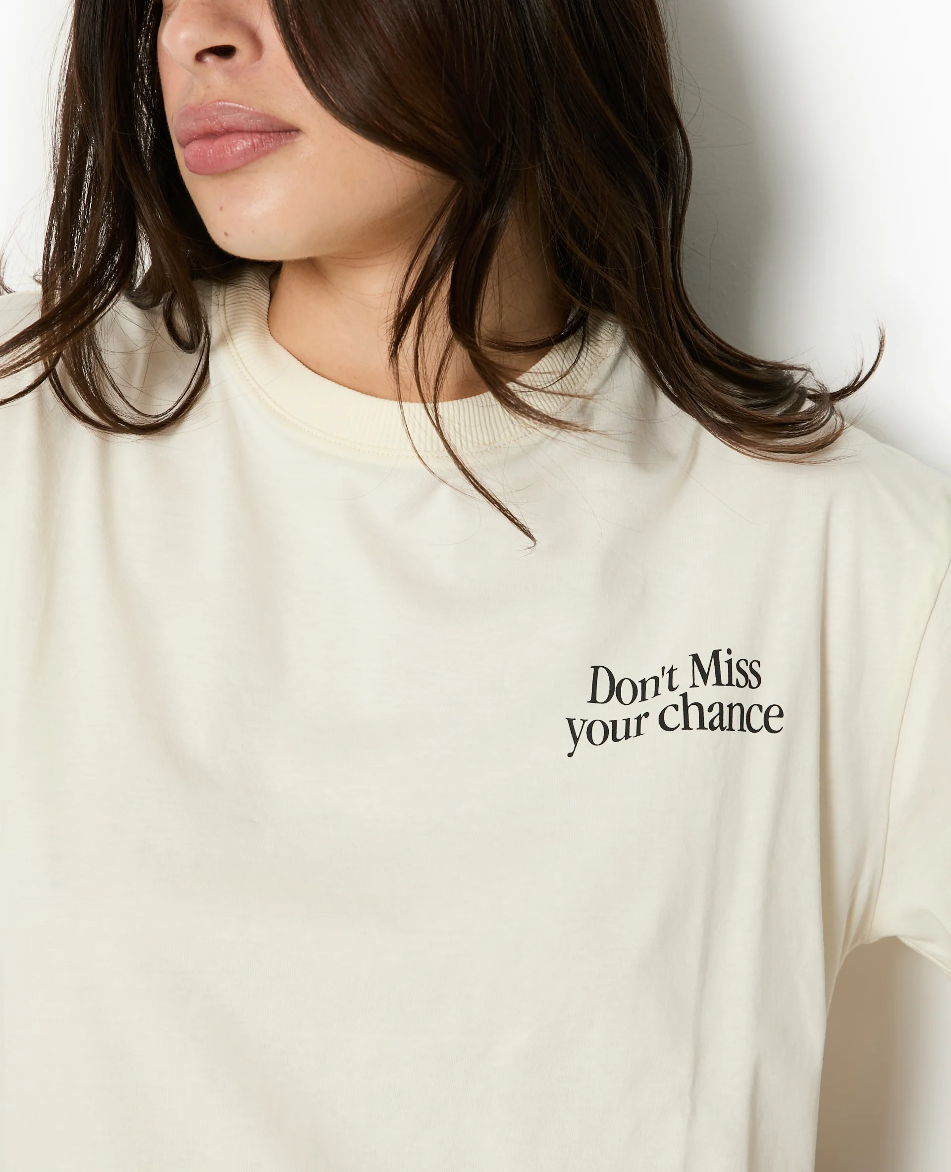 T-shirt oversize avec print devant et dos - Image 7