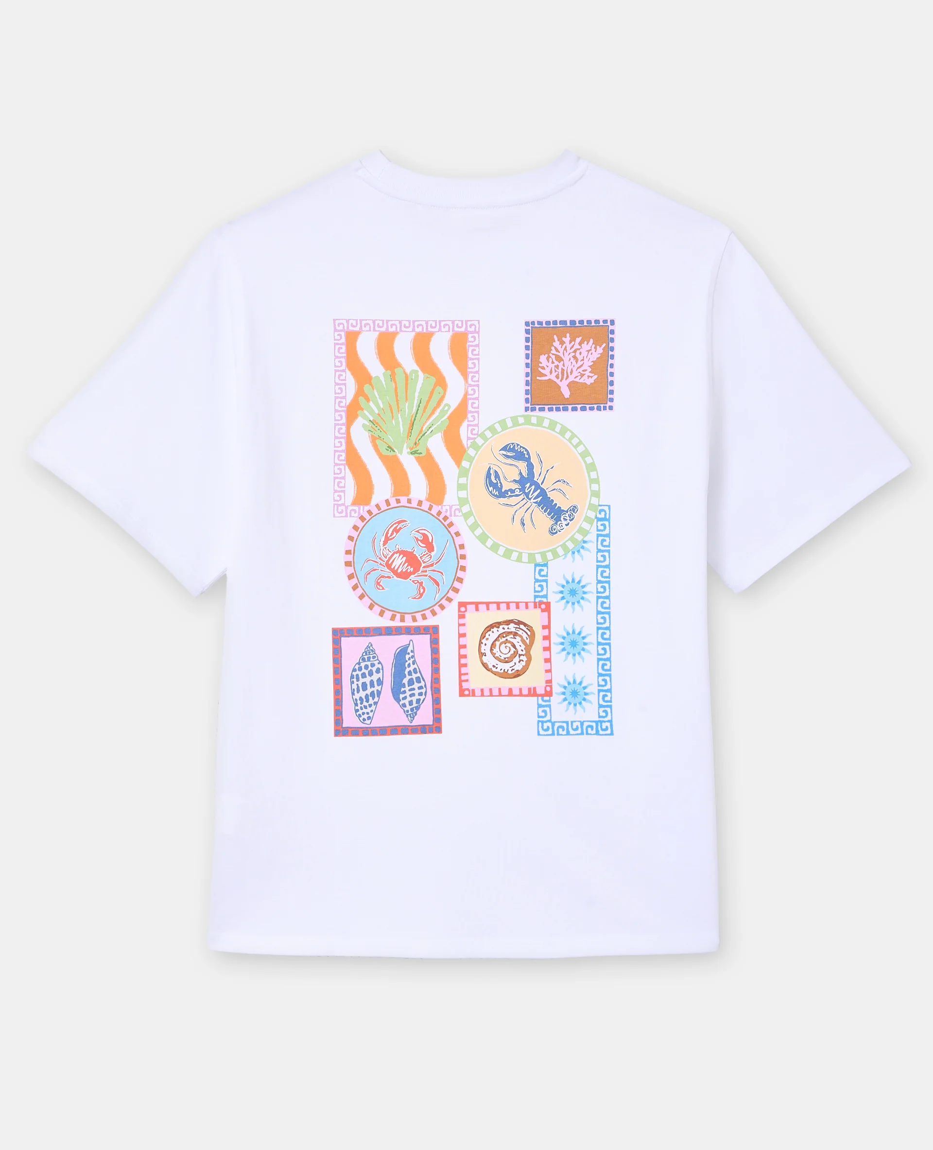 T-shirt oversize avec print devant et dos - Image 7