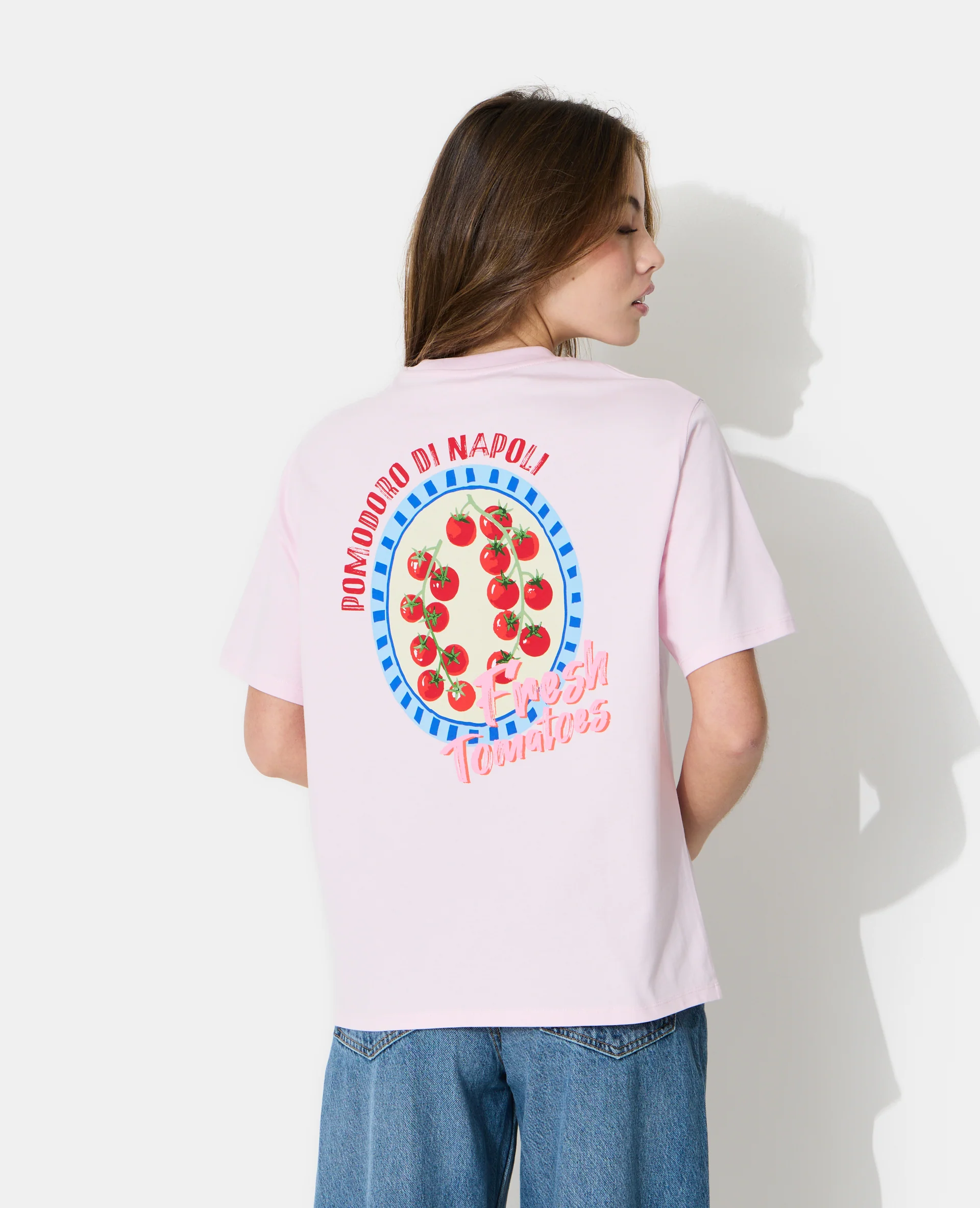 T-shirt oversize avec print devant et dos - Image 6