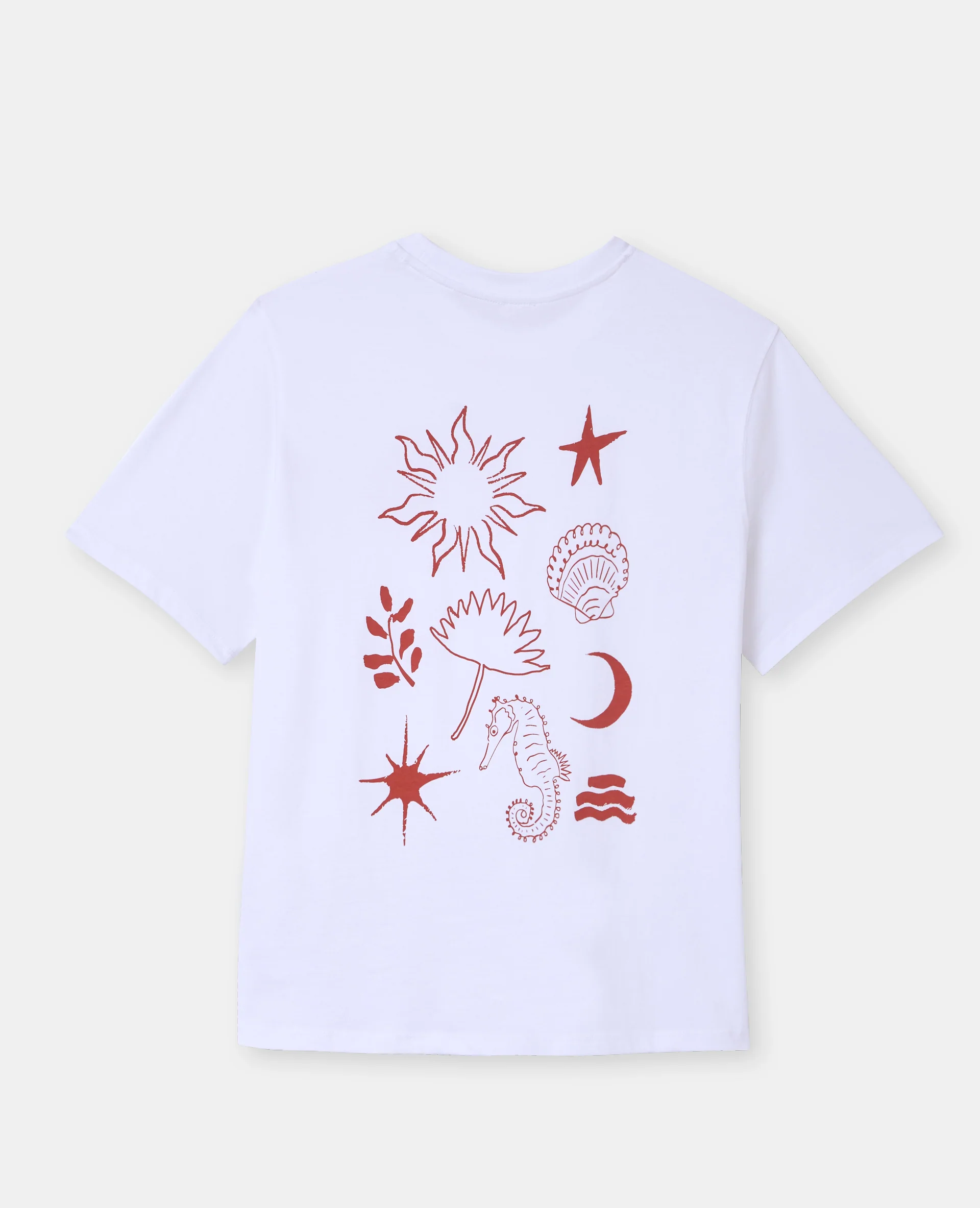T-shirt oversize avec print devant et dos - Image 7