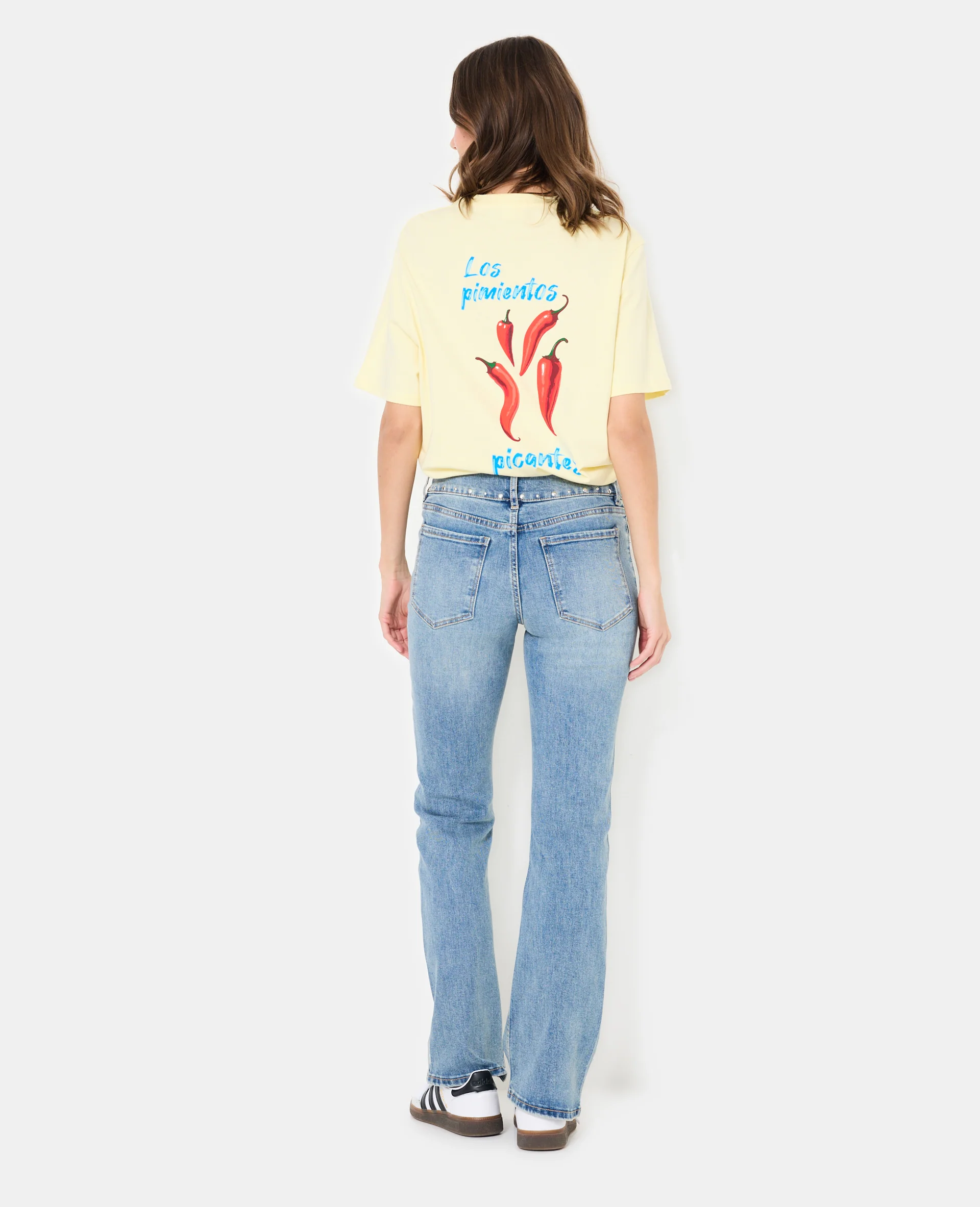 T-shirt oversize avec print Piments - Image 3