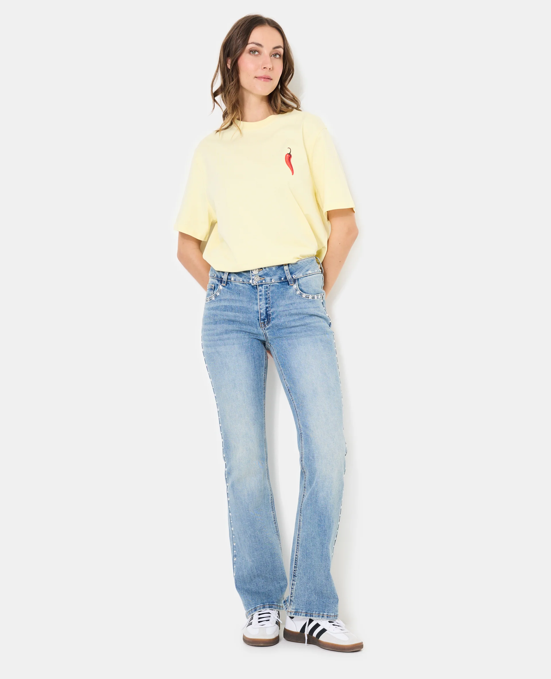 T-shirt oversize avec print Piments - Image 6