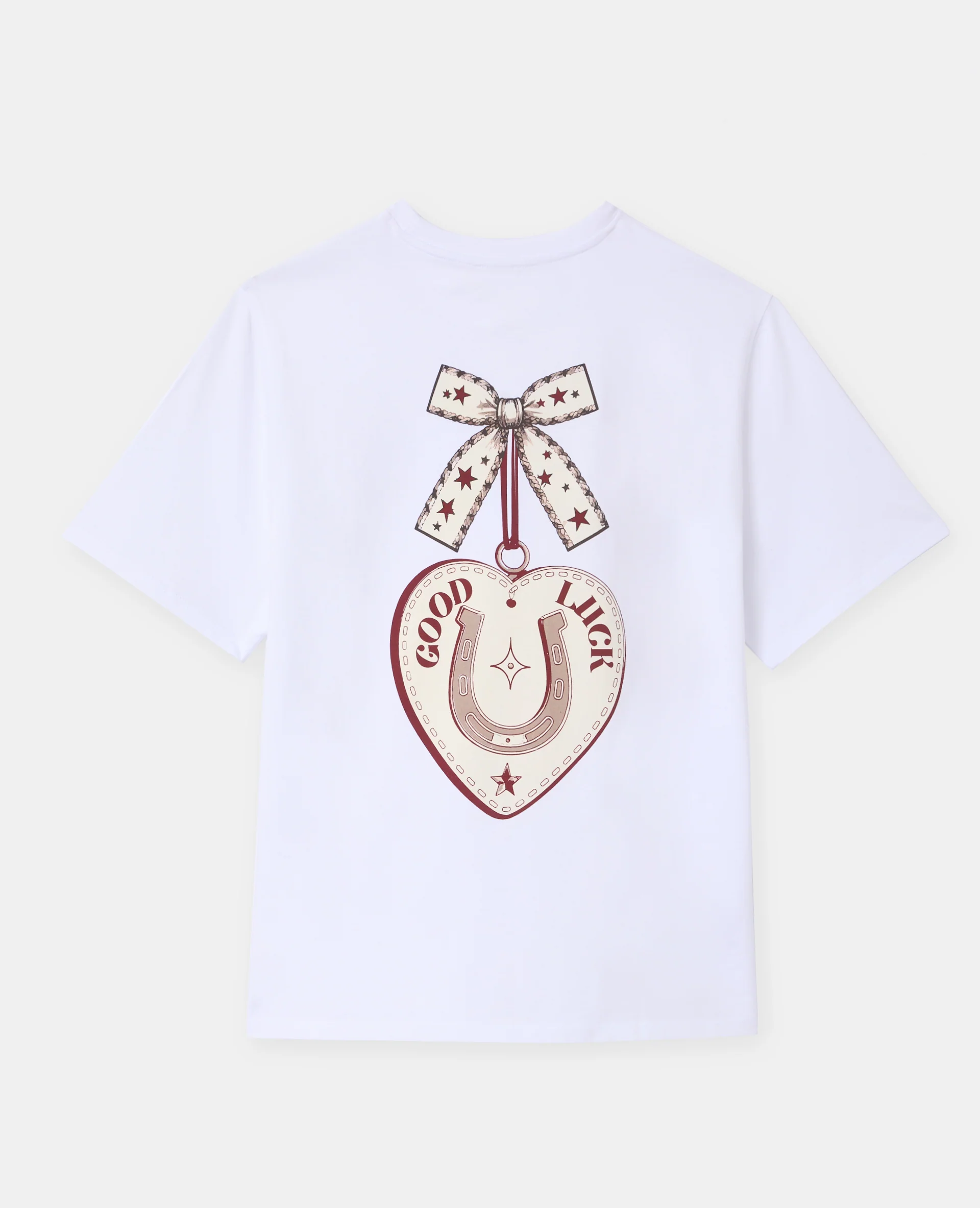 T-shirt oversize avec print poitrine et dos - Image 7