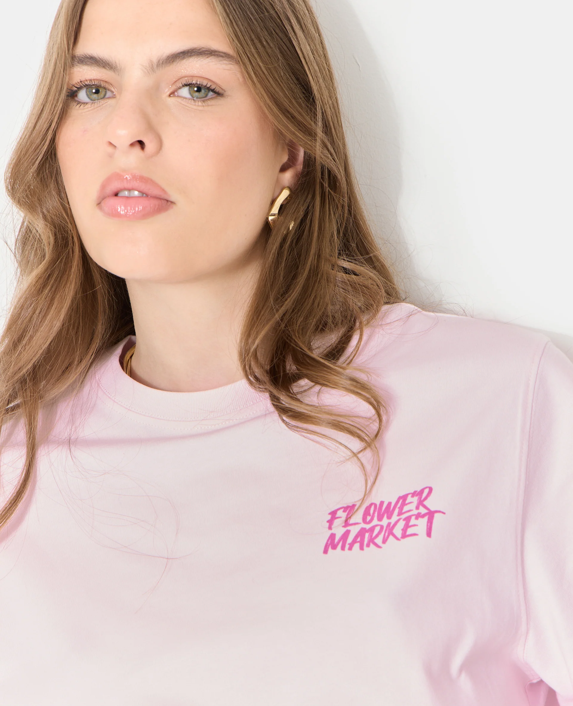 T-shirt oversize avec print poitrine et dos - Image 3