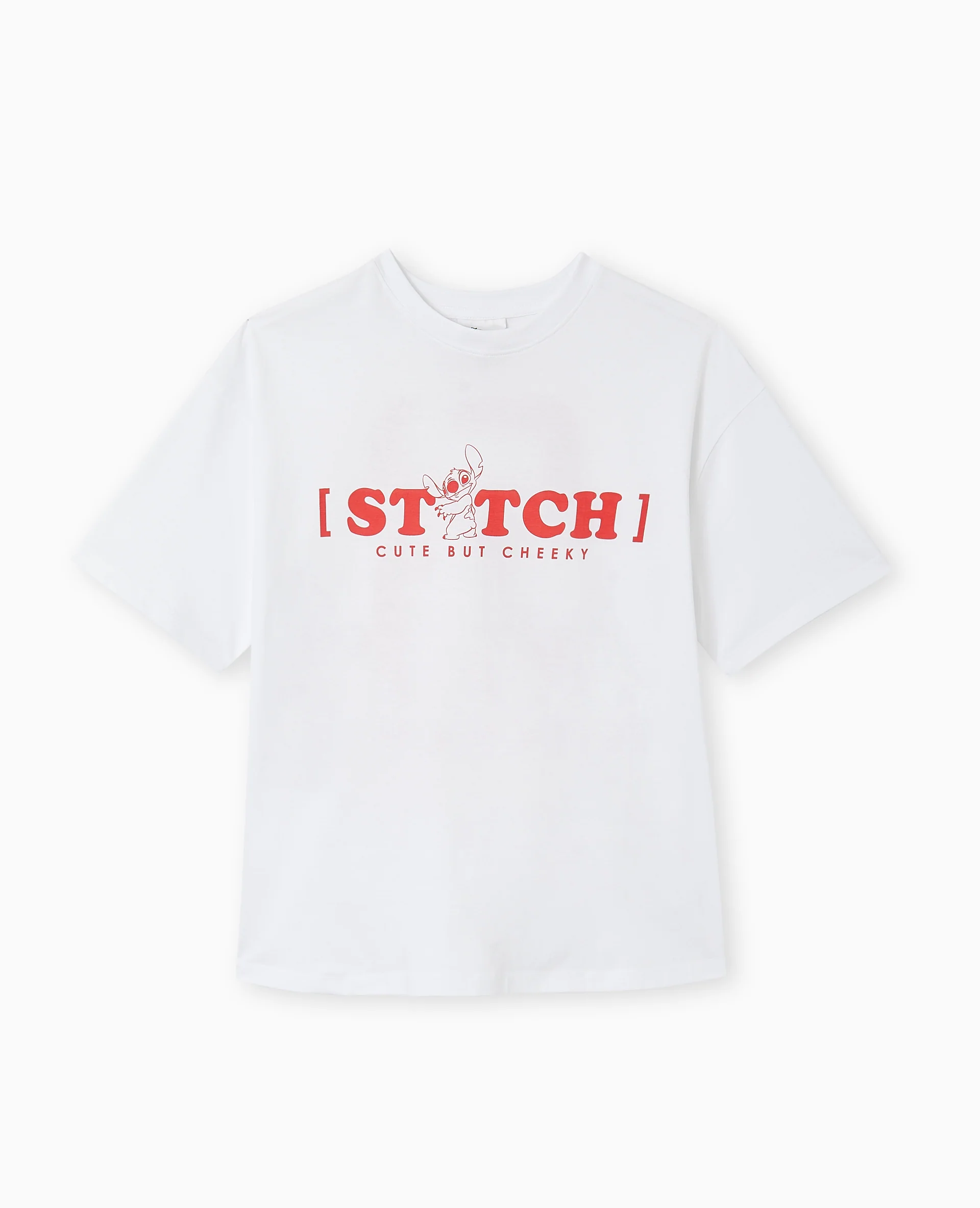 T-shirt oversize avec prints STITCH - Image 4