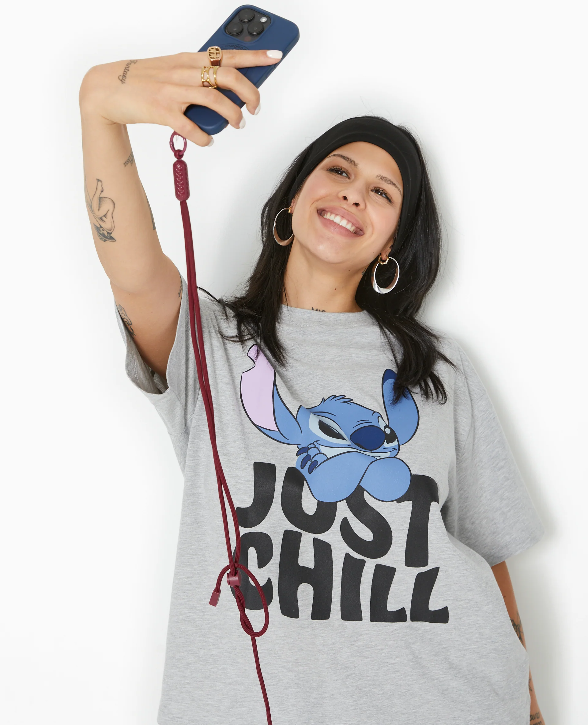 T-shirt oversize STITCH - Image 2