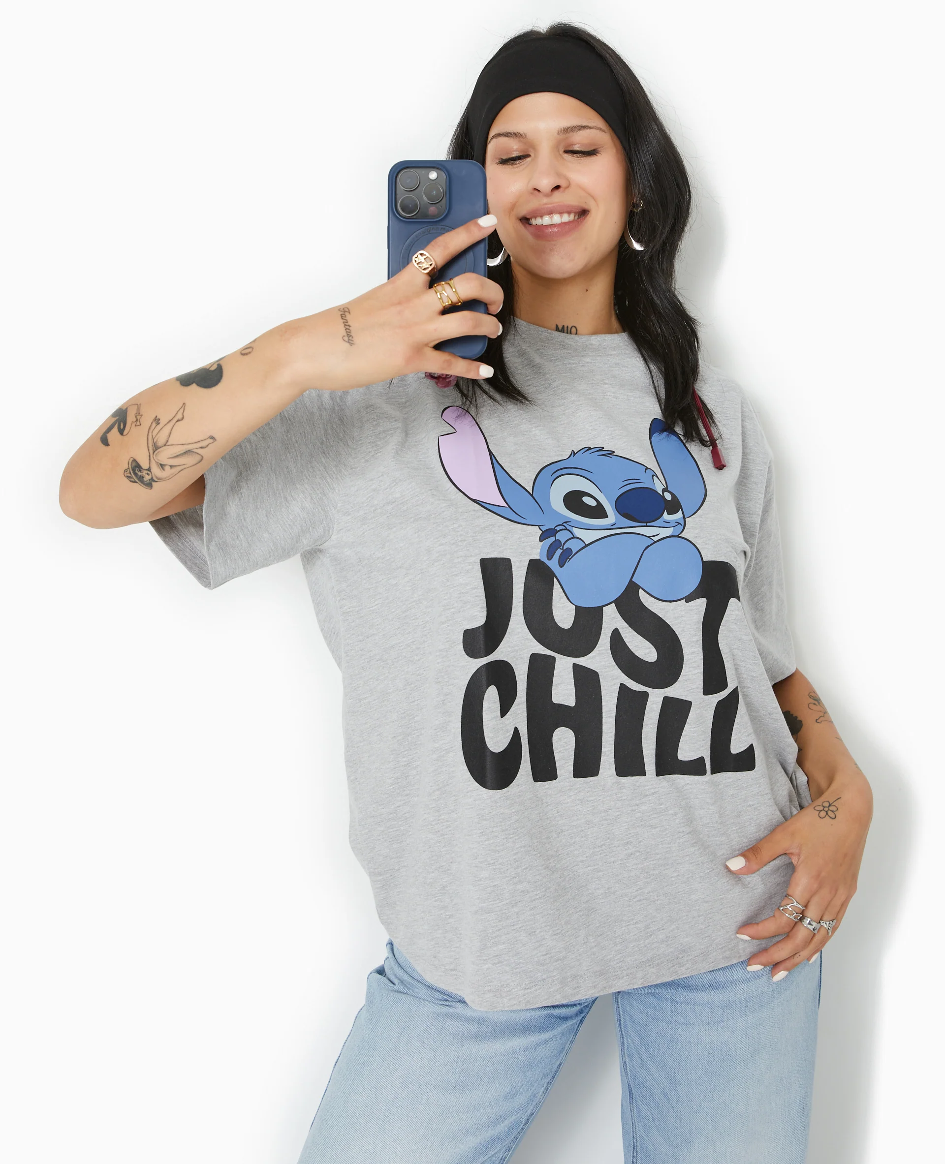 T-shirt oversize STITCH - Image 7